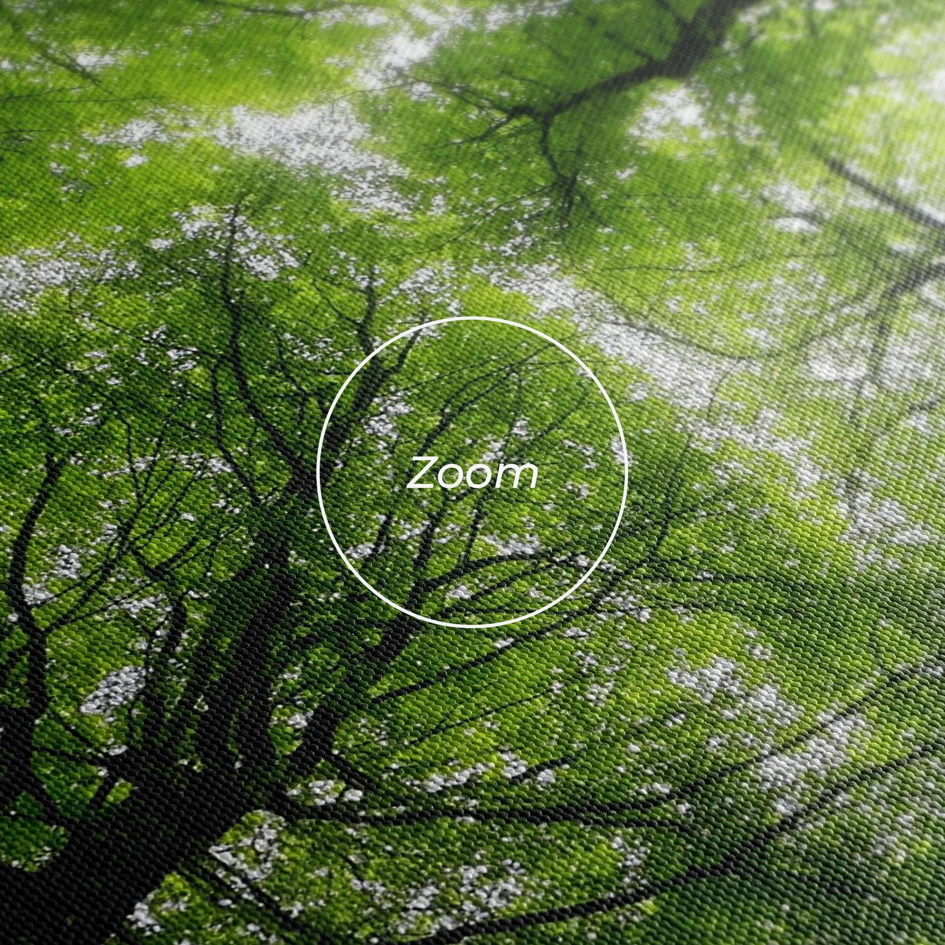 Картина на платно Forest Green Tree mockup 3