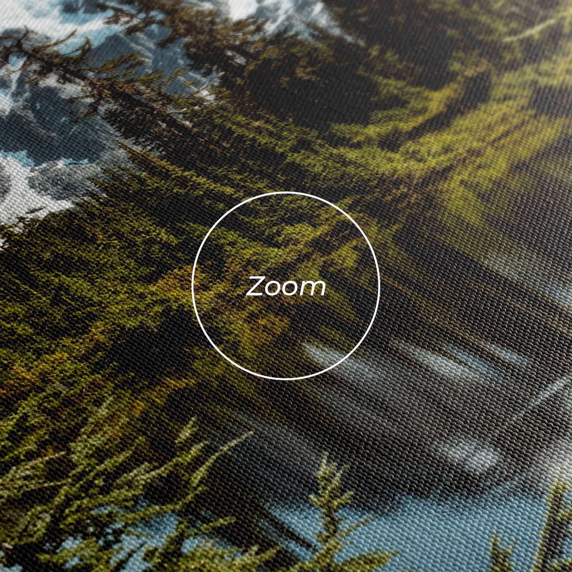 Forest Snow Mountain mockup 3