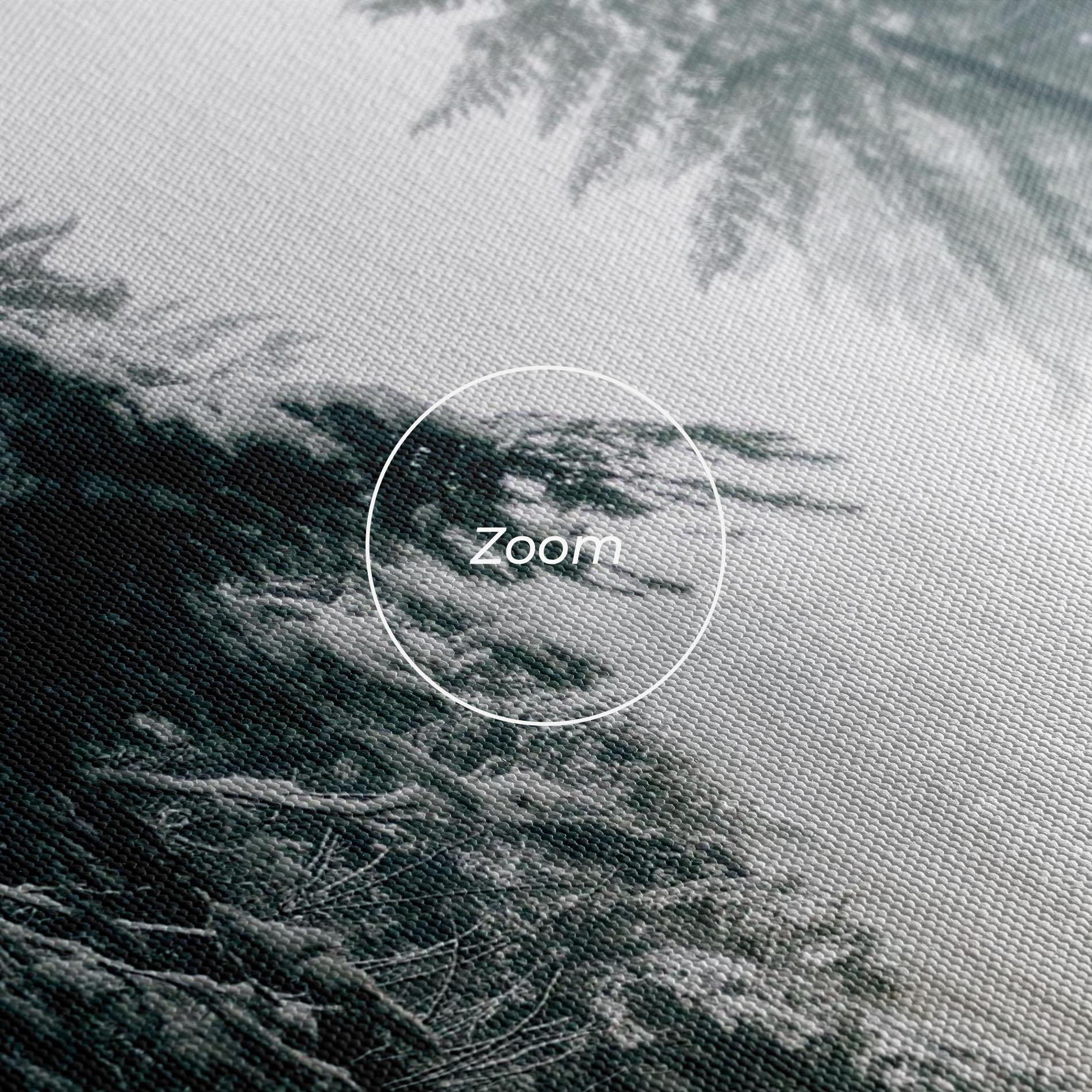 Картина на платно Snow Road Dorest mockup 3