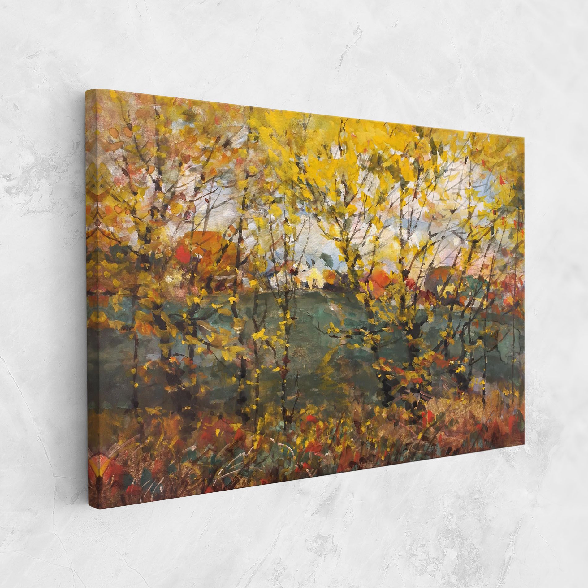 Autumn Painting Tree mockup 1