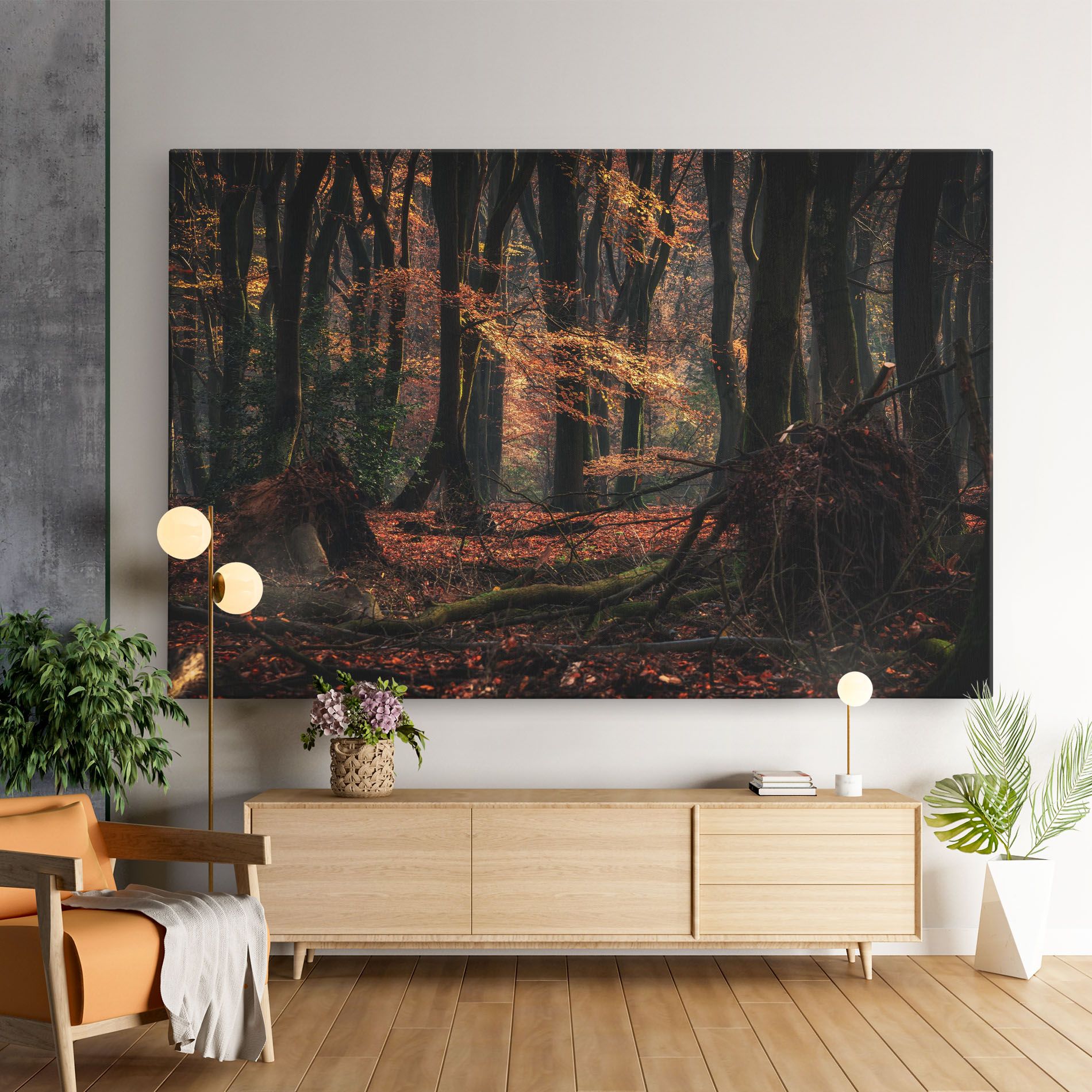 Autumn Forest Trees mockup 9