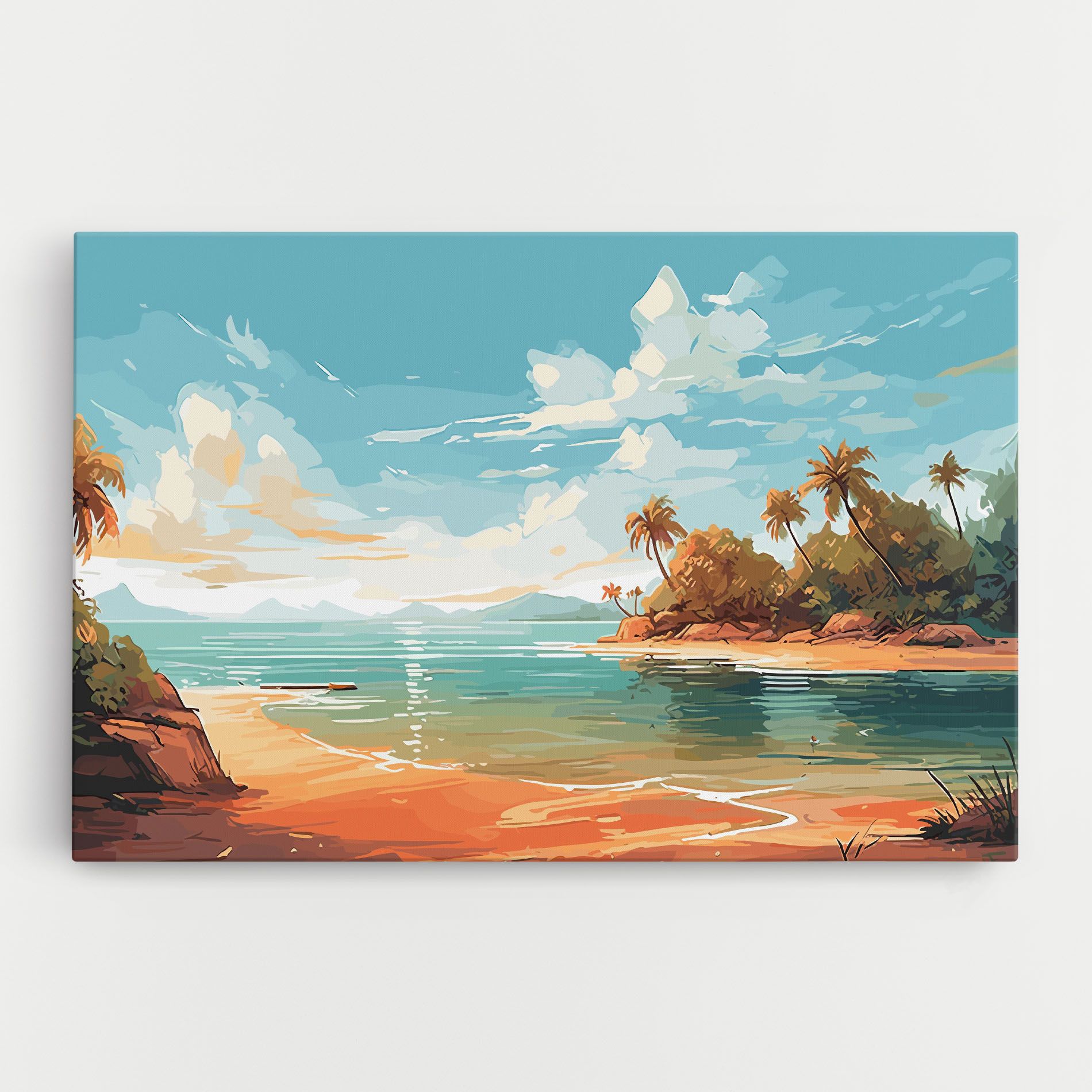 Blue Sky Beach mockup 0