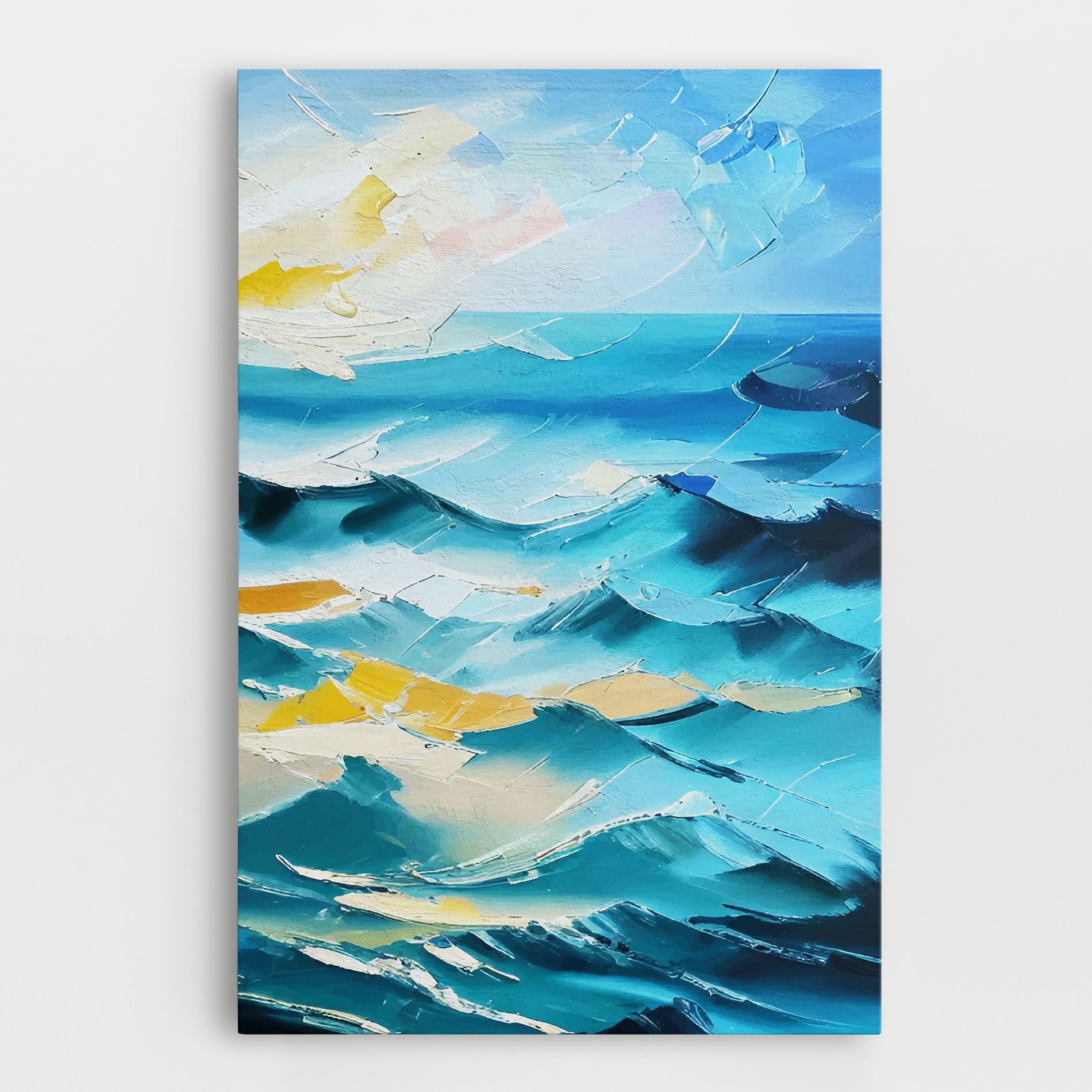 Blue Ocean Painting mockup 0