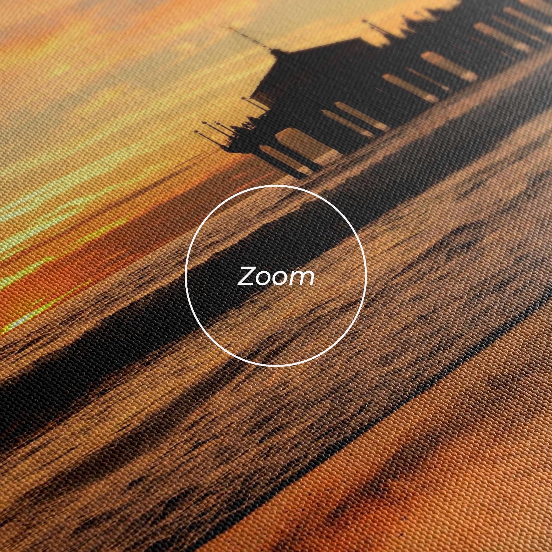 Картина на платно Beach Sunset View mockup 3