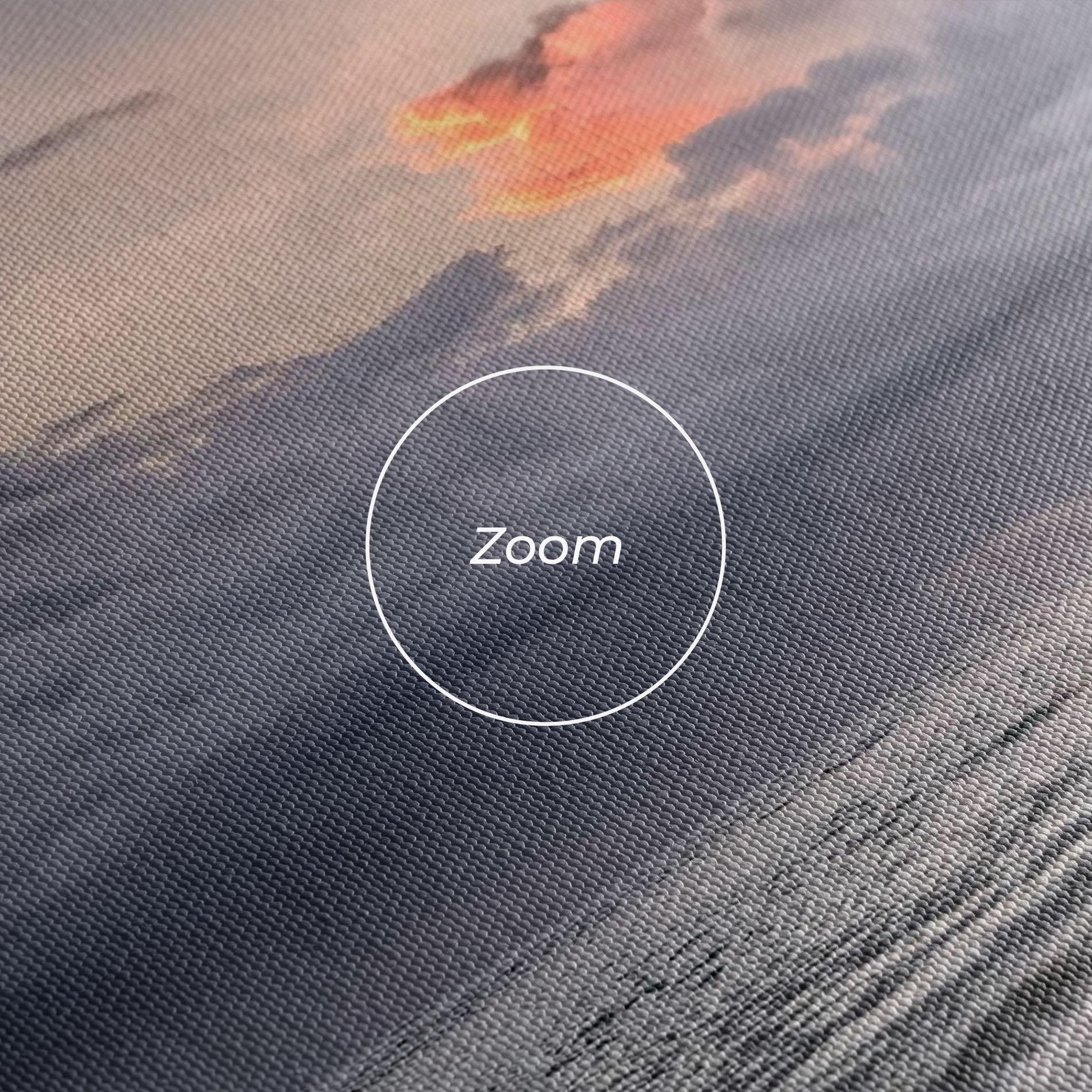 Картина на платно Cloudy Beach mockup 3