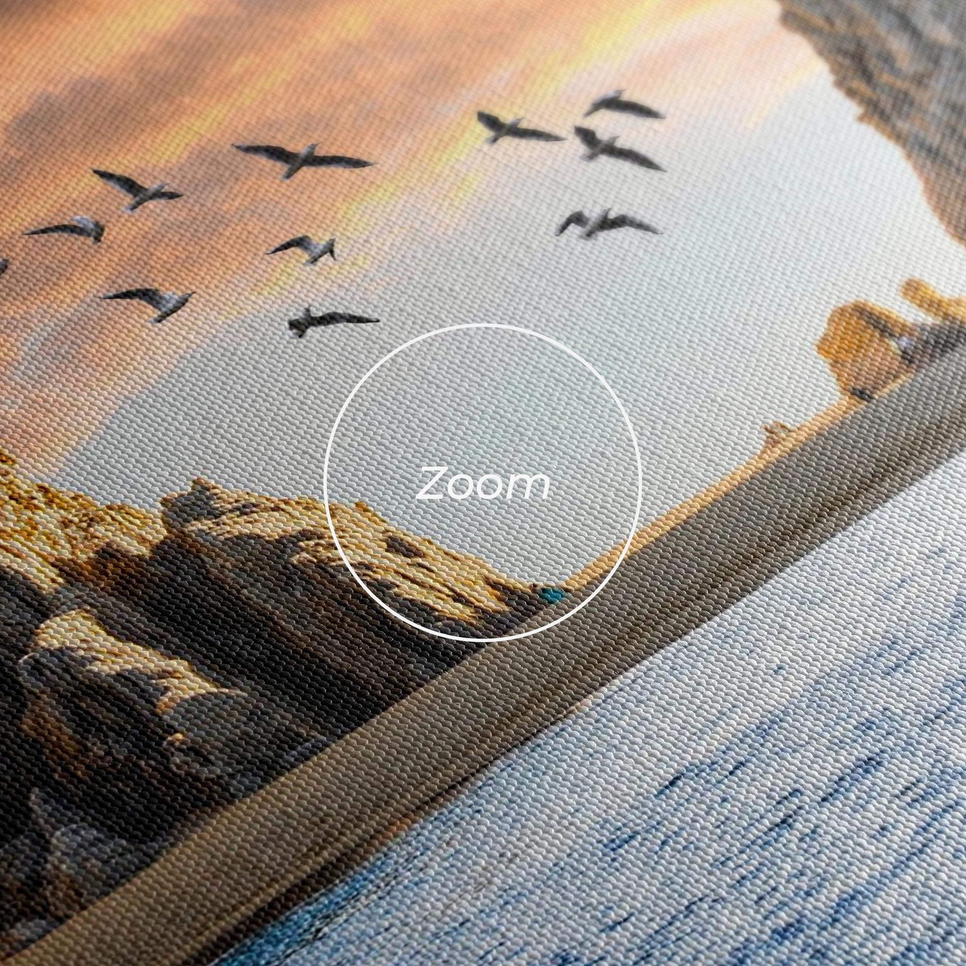 Картина на платно Lover S Beach mockup 3