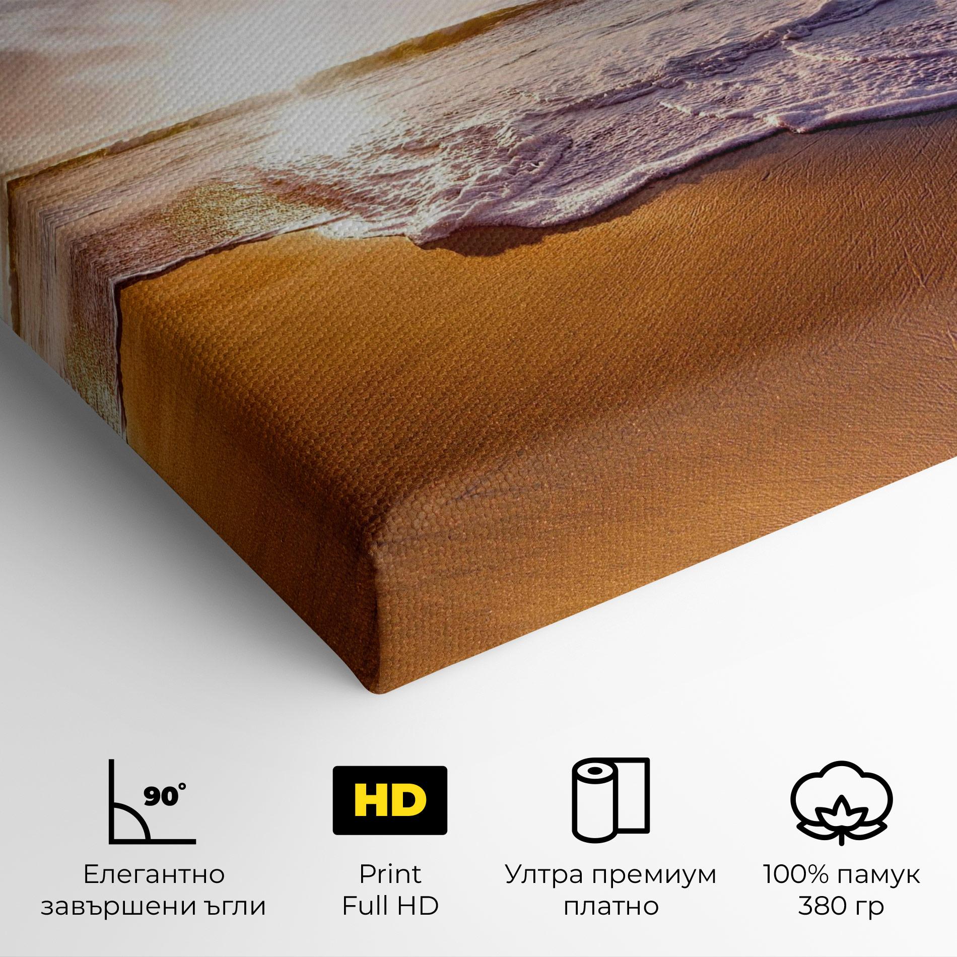 Картина на платно Beach Sunrise mockup 4