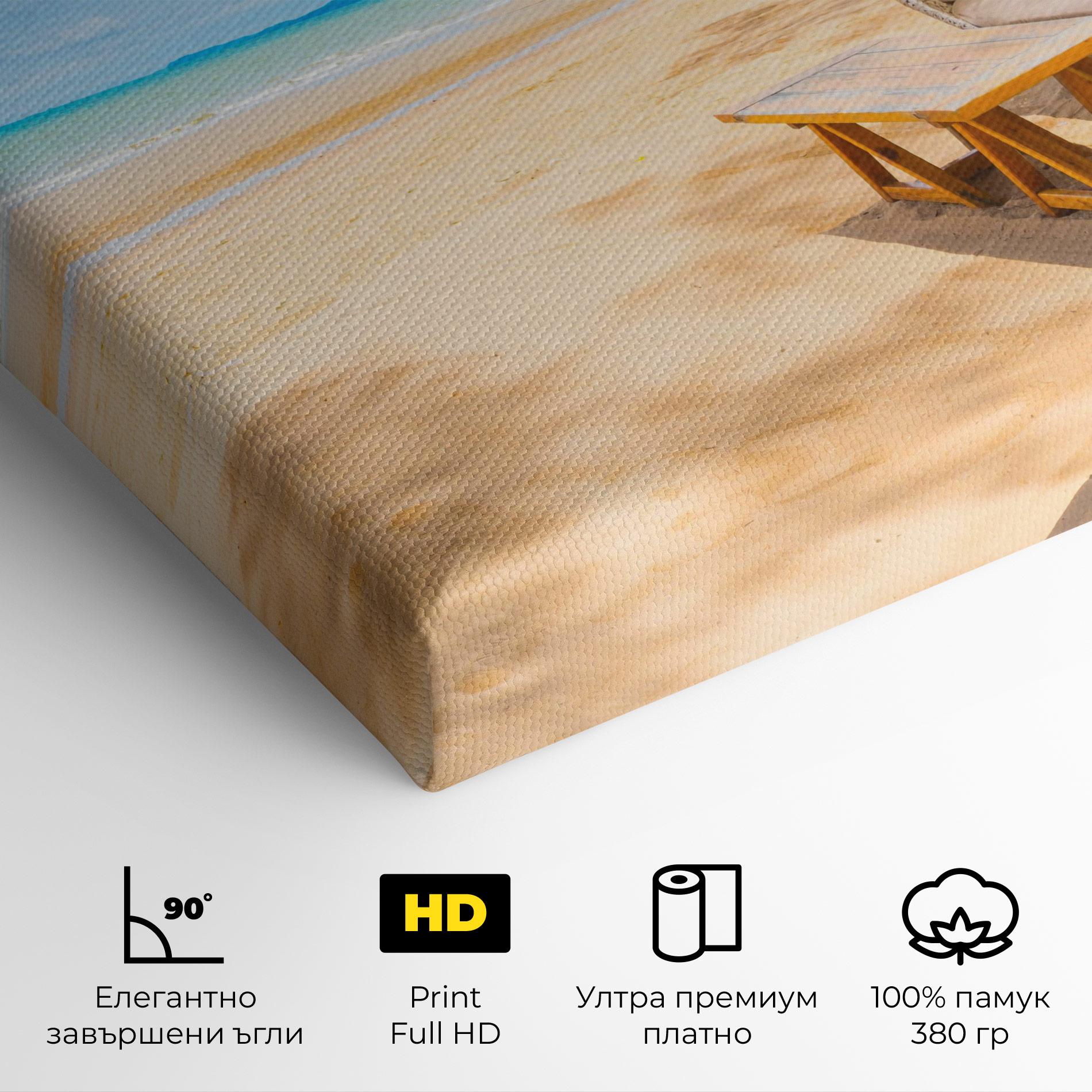 Картина на платно Dinning Blue Sky mockup 4