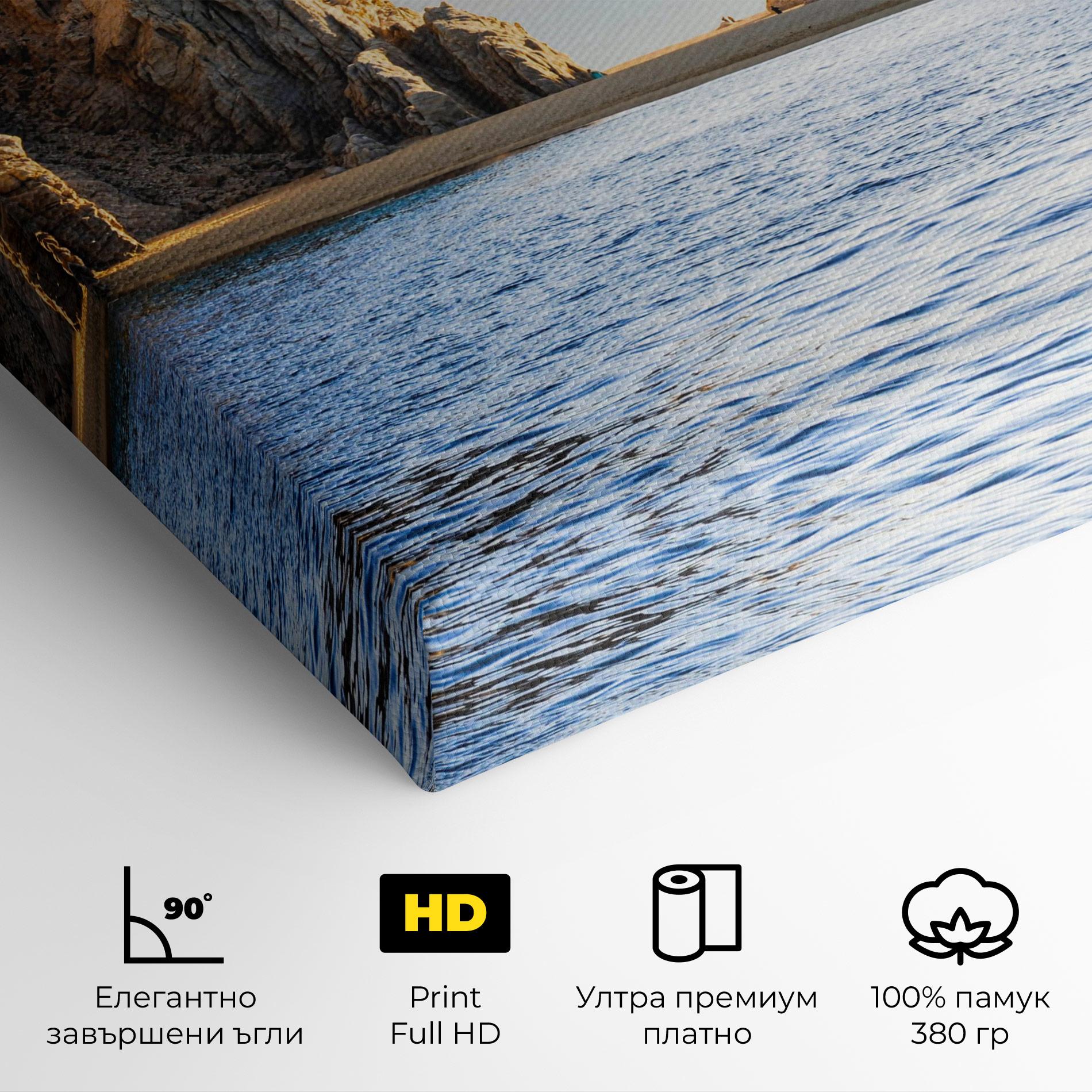 Картина на платно Lover S Beach mockup 4