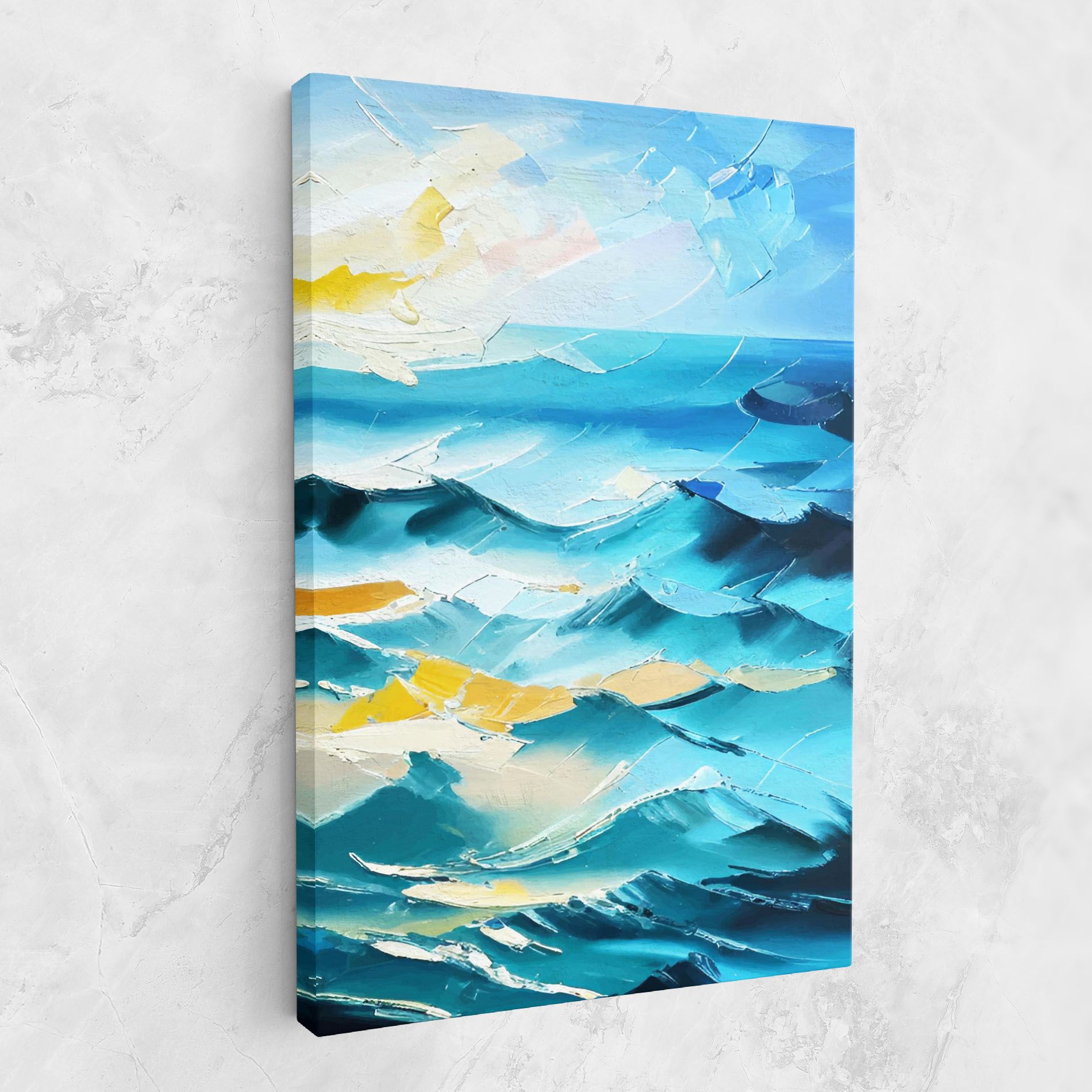 Blue Ocean Painting mockup 1