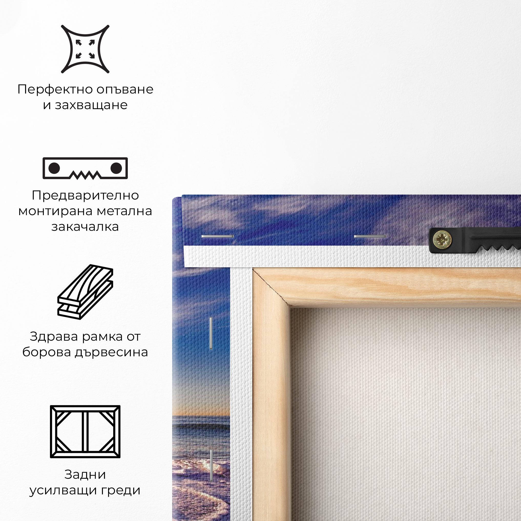 Картина на платно Beach Sunrise mockup 5