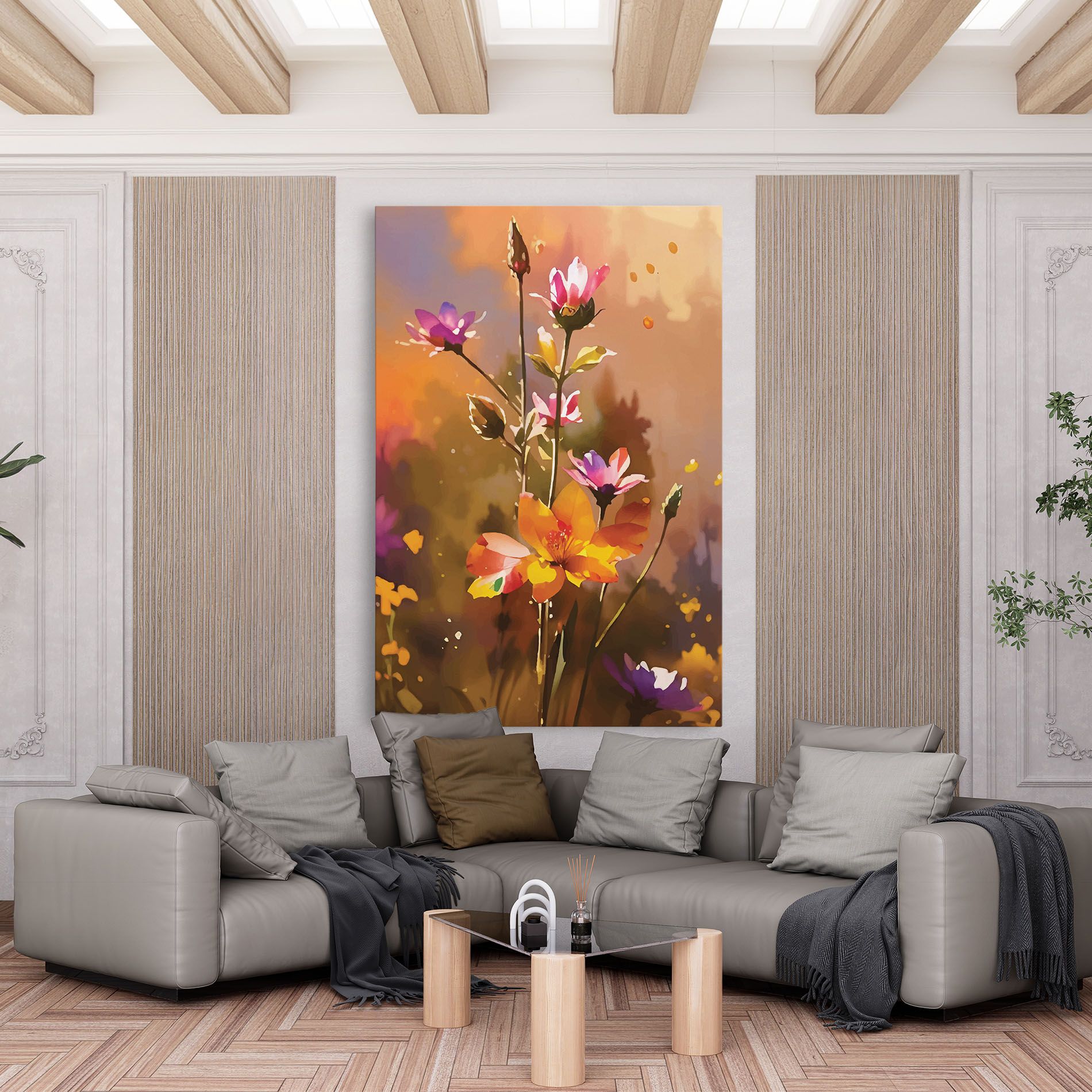 Orange Pink Spring mockup 6