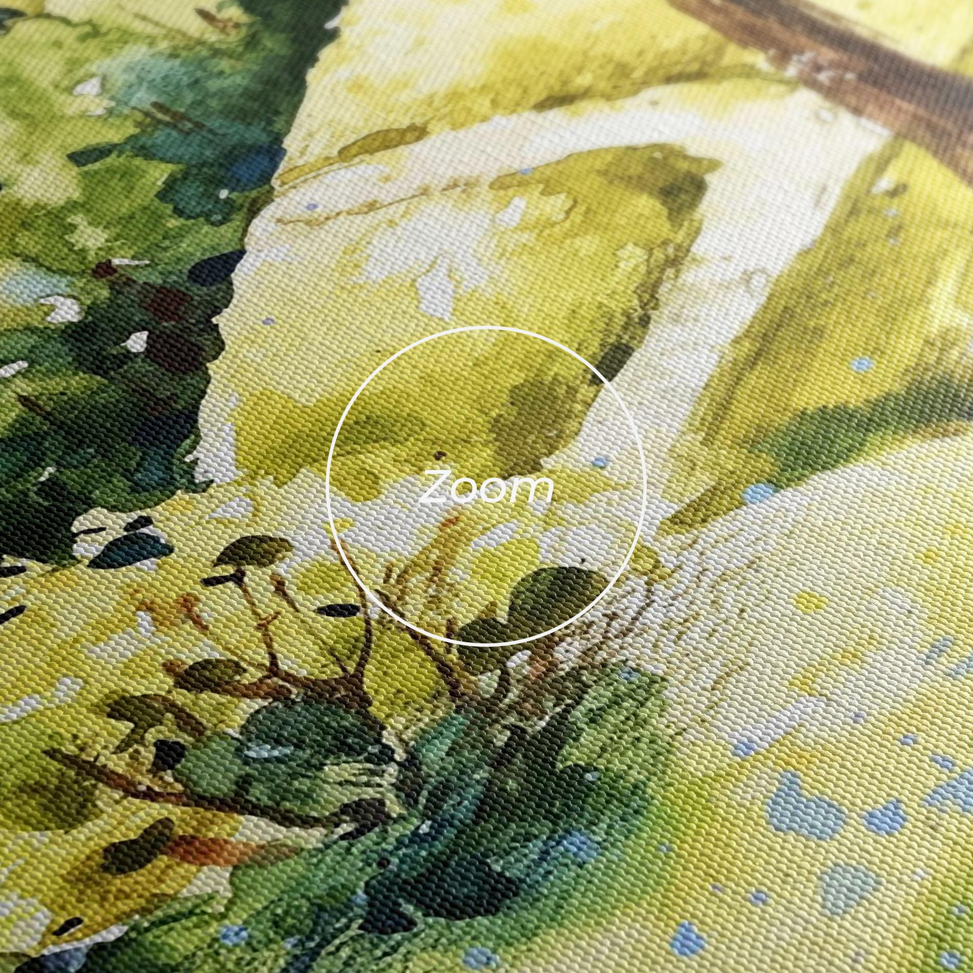 Картина на платно Fresh Spring View mockup 3