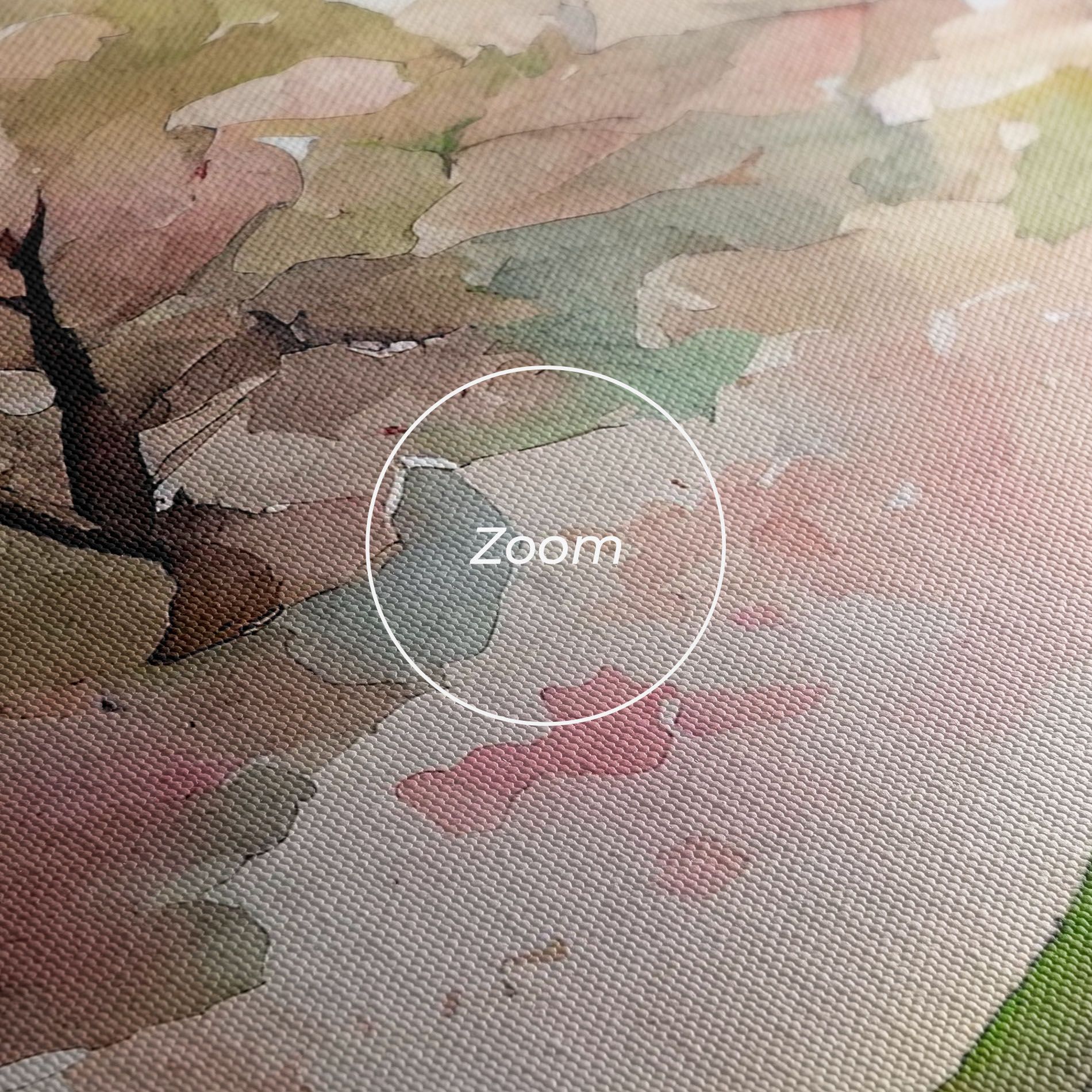 Spring Pink Trees mockup 3