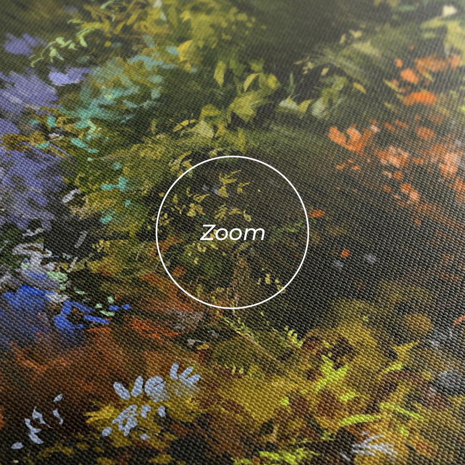 Картина на платно Spring Staircase Painting mockup 3