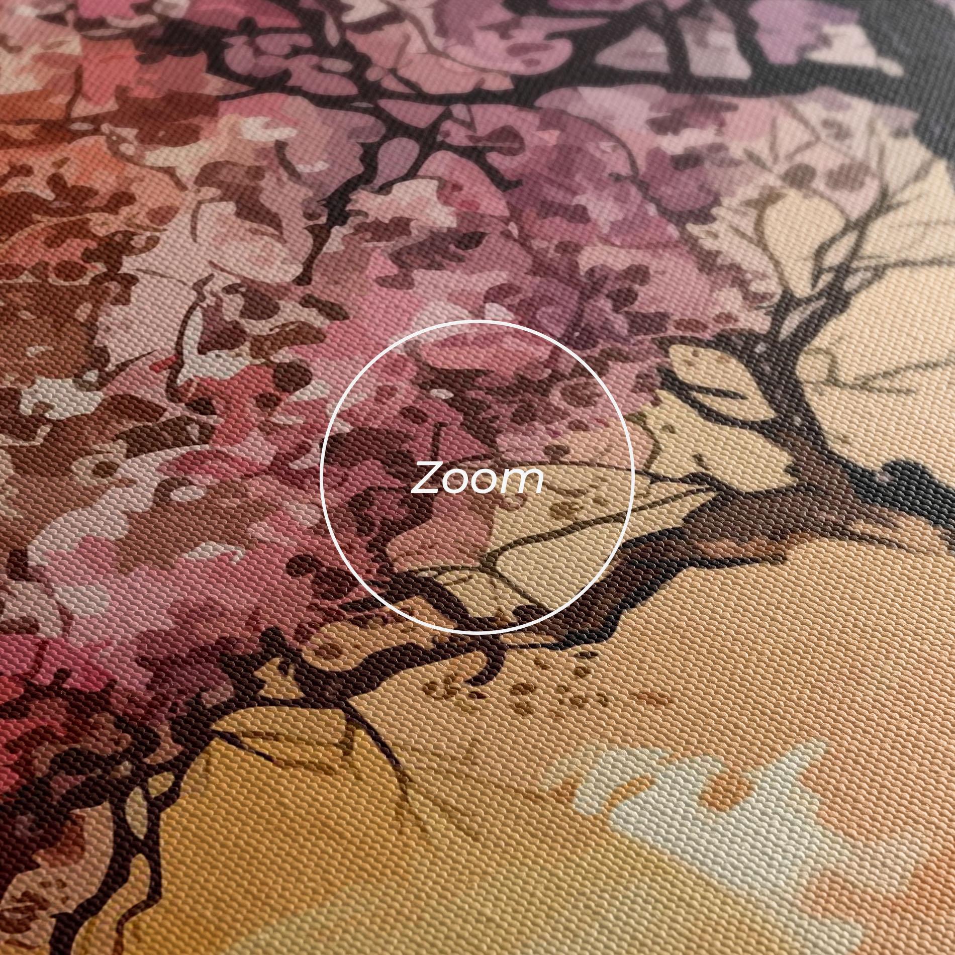 Картина на платно Sunset Spring mockup 3