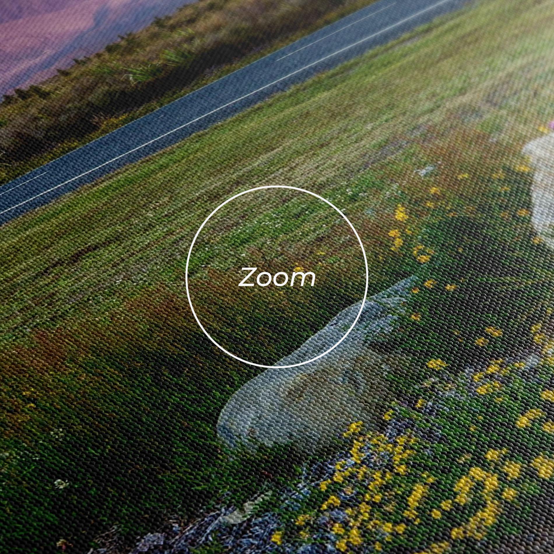 Картина на платно Yellow Sky mockup 3