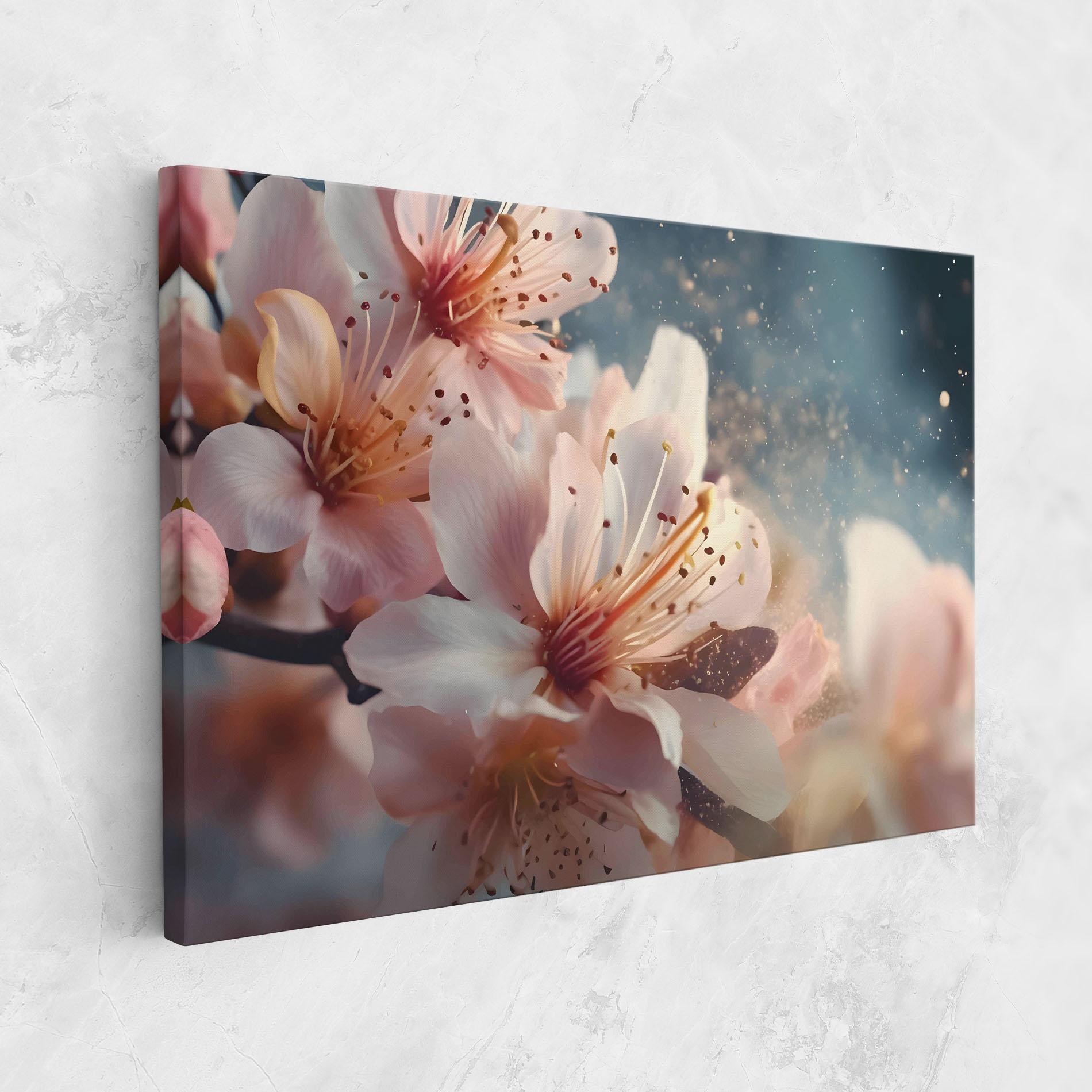 Картина на платно Flower Spring Art mockup 1