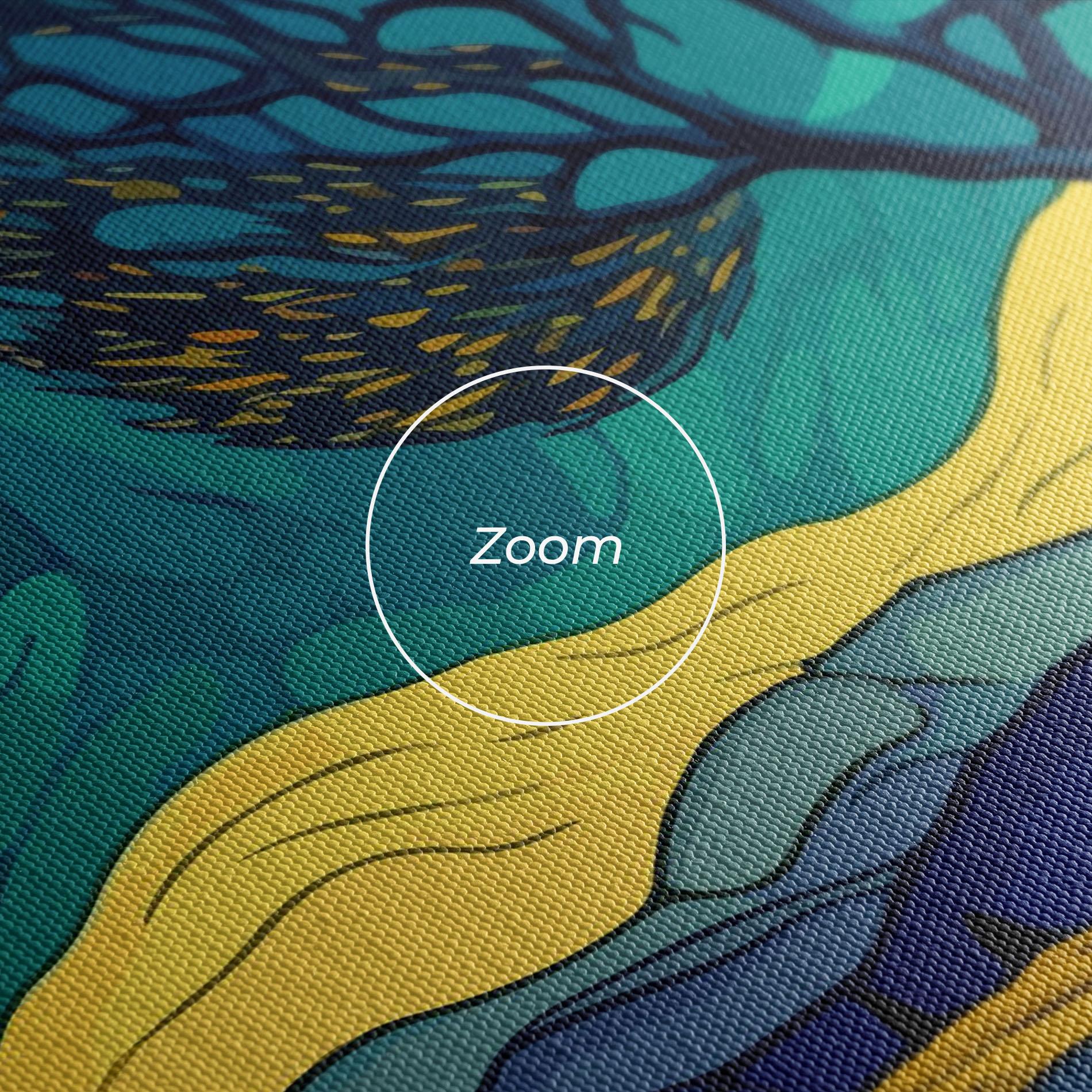 Картина на платно Abstract Rural Art mockup 3