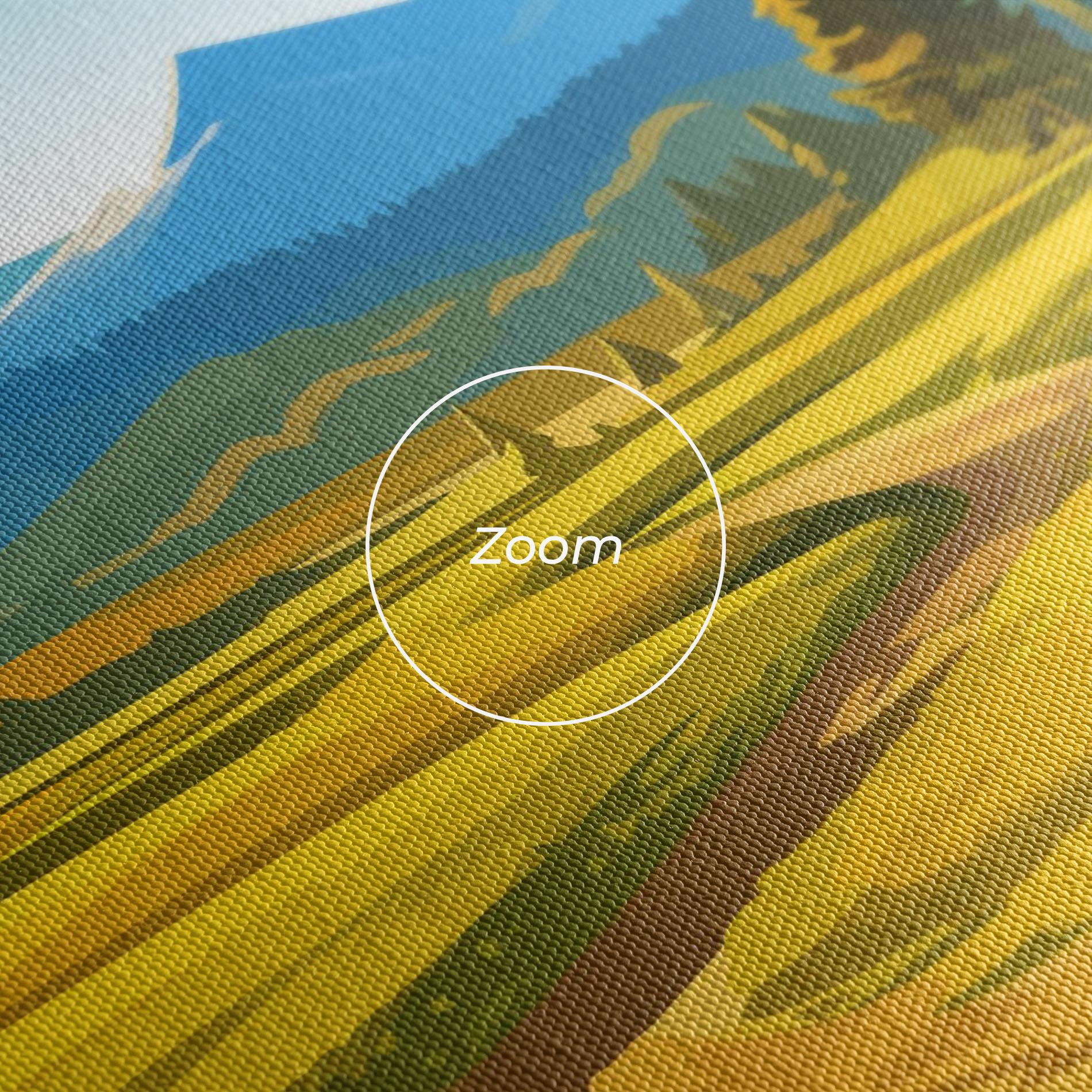 Картина на платно Daylight Rural View mockup 3