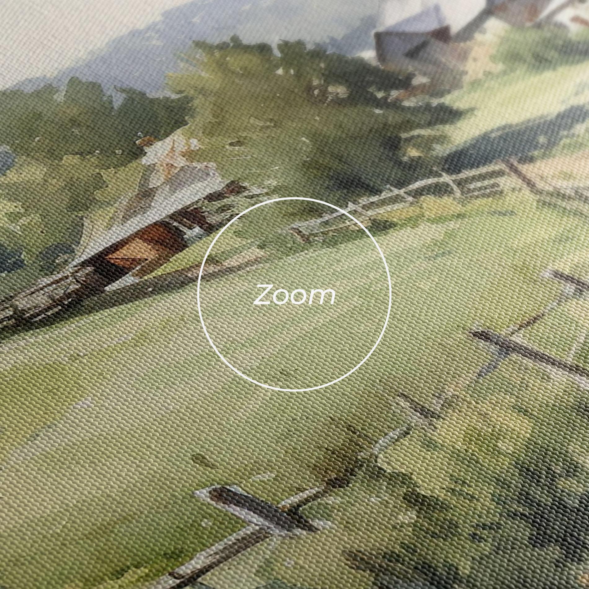 Картина на платно Rural Farm mockup 3