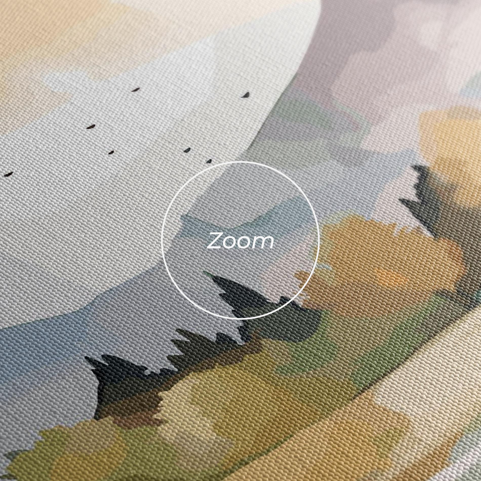 Картина на платно Rural Lake View mockup 3