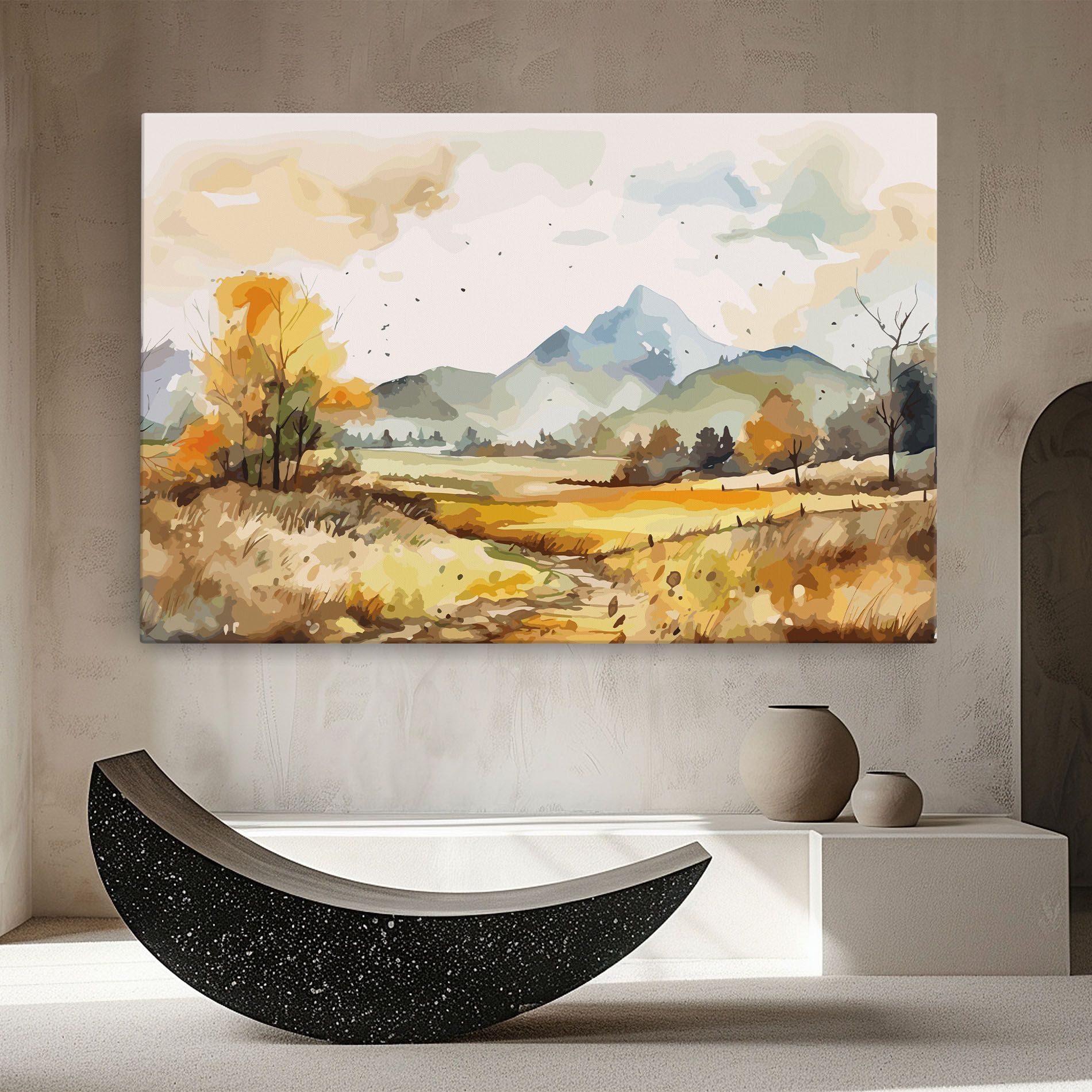 Mountain Rural View mockup 8