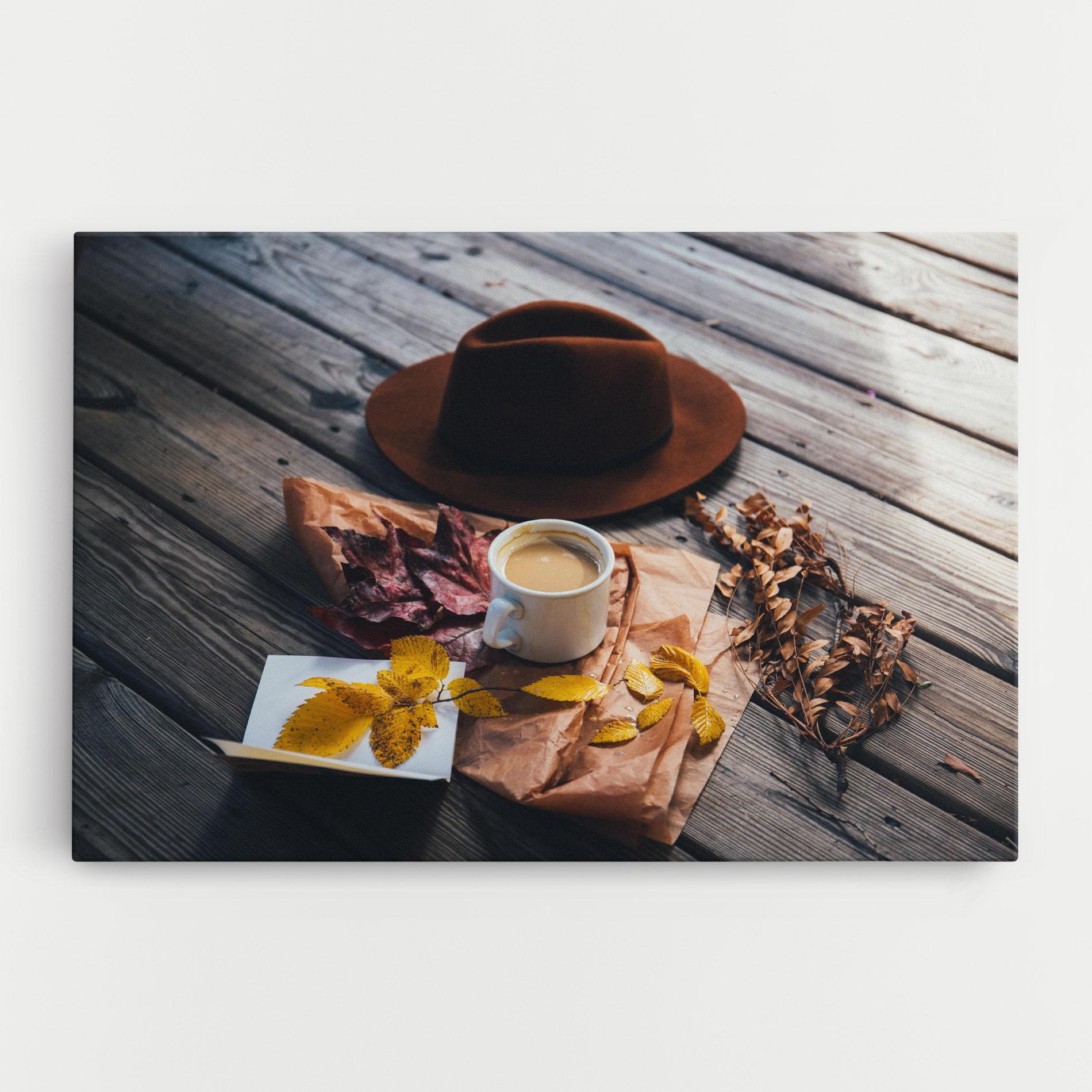 Картина на платно Autumn Coffee Vibe mockup 0