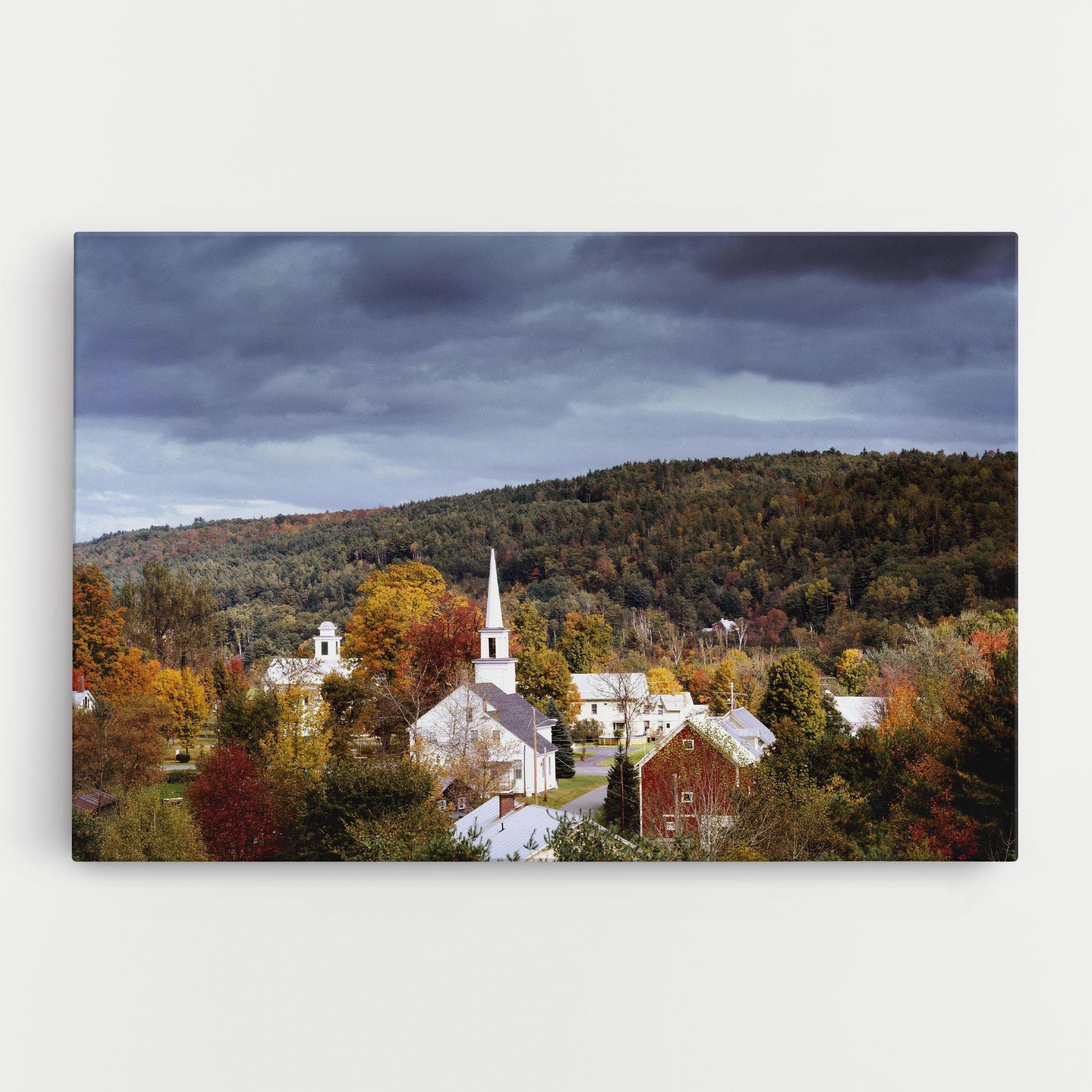 Картина на платно Autumn Trees mockup 0