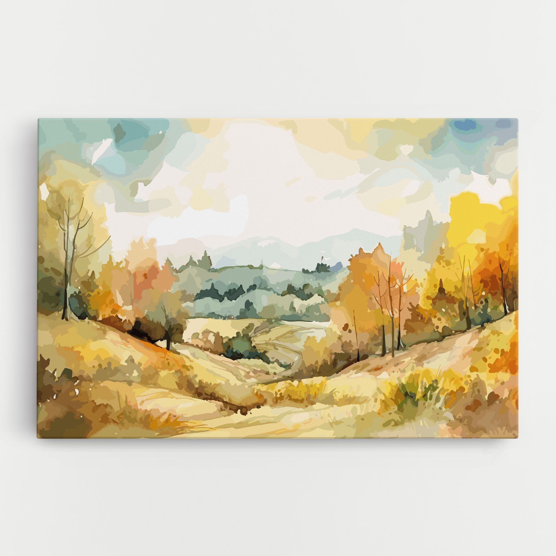 Green Yellow Autumn mockup 0