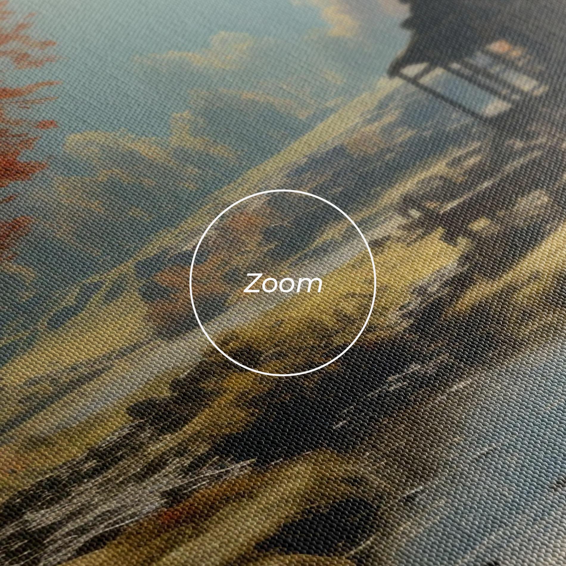 Картина на платно Wild Hunt mockup 3