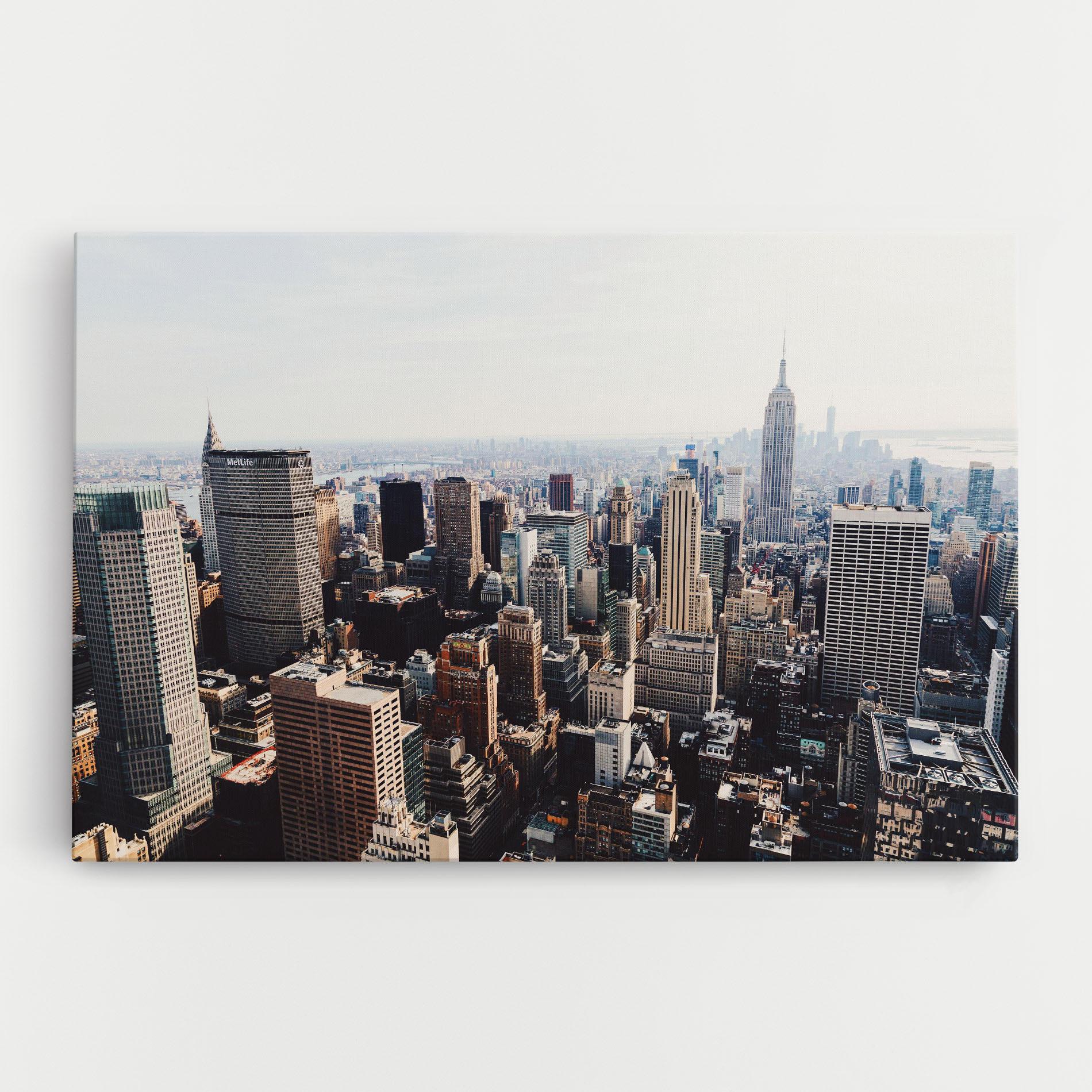 Картина на платно Building Mix View mockup 0