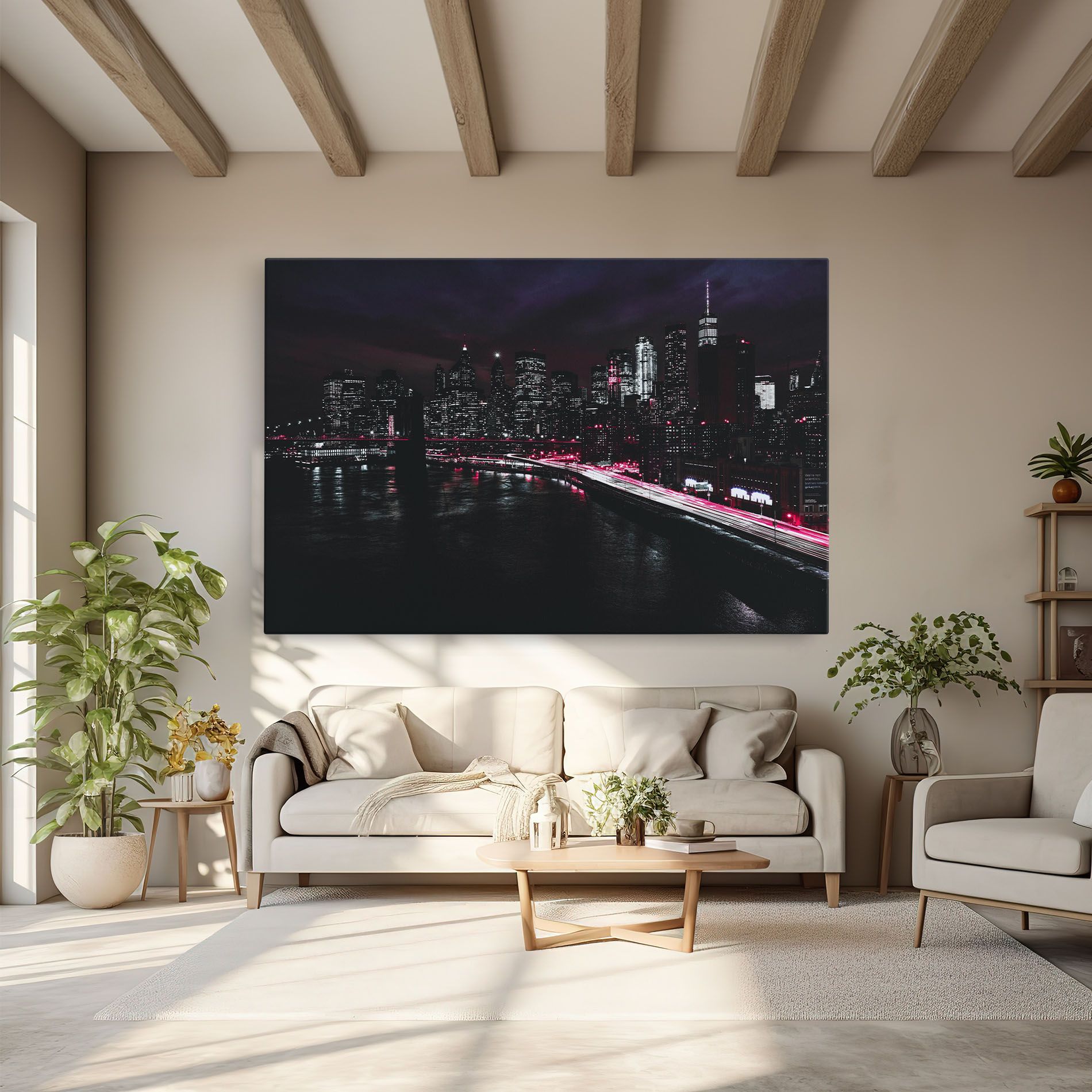 Pink Light City mockup 6