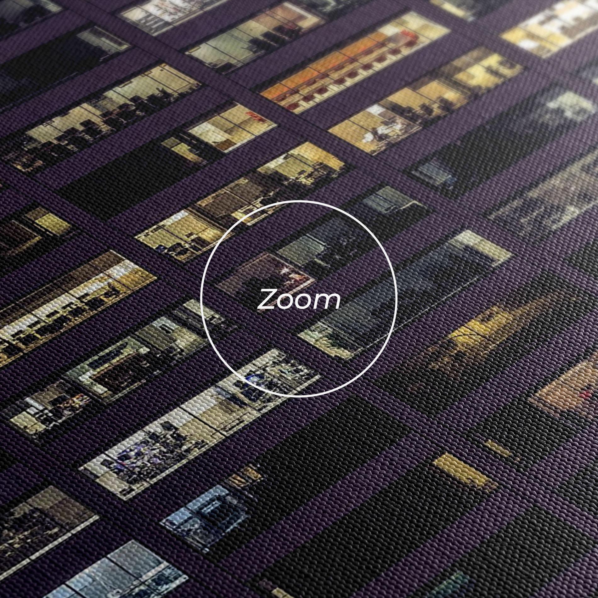 Картина на платно Building Lights mockup 3