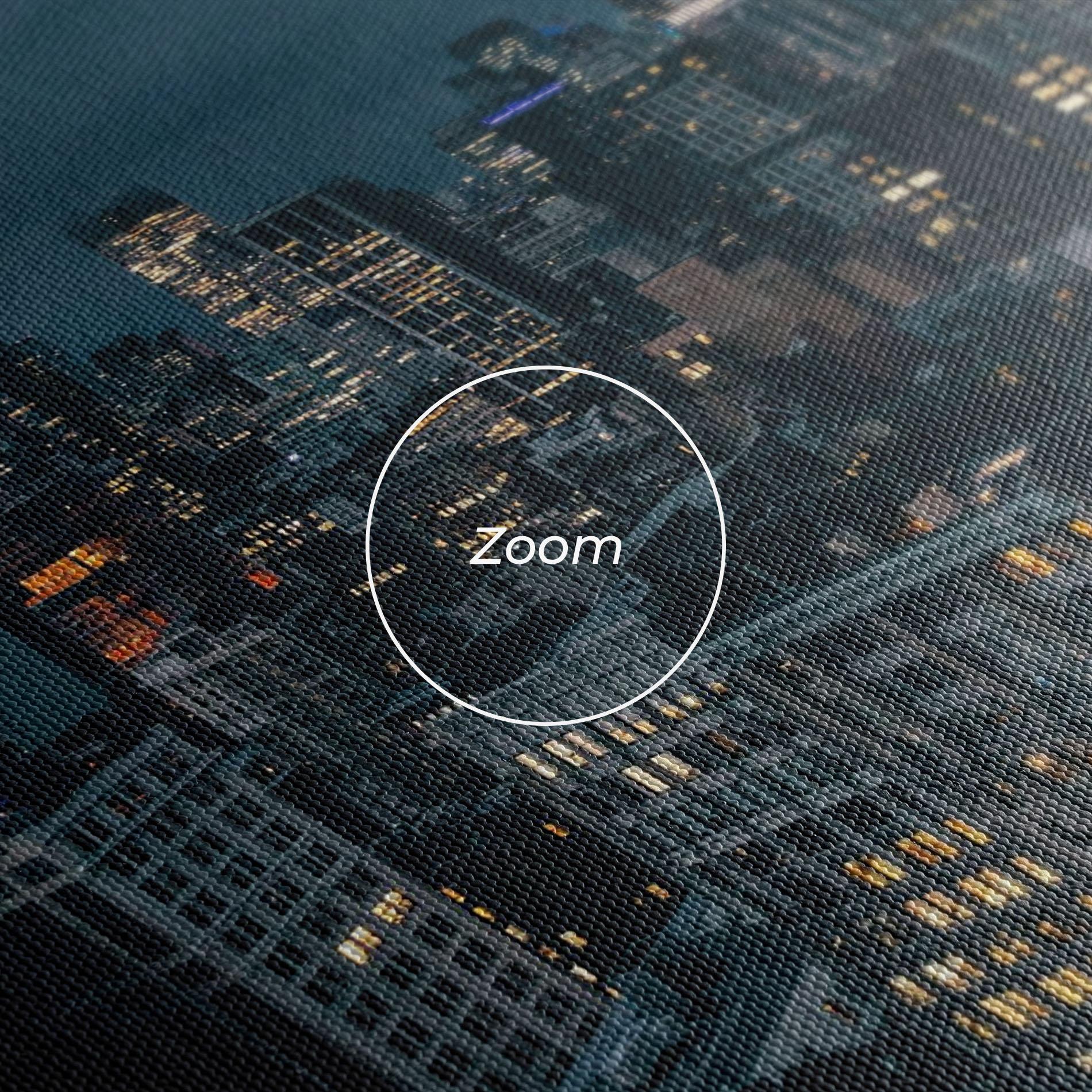 Картина на платно City Night mockup 3