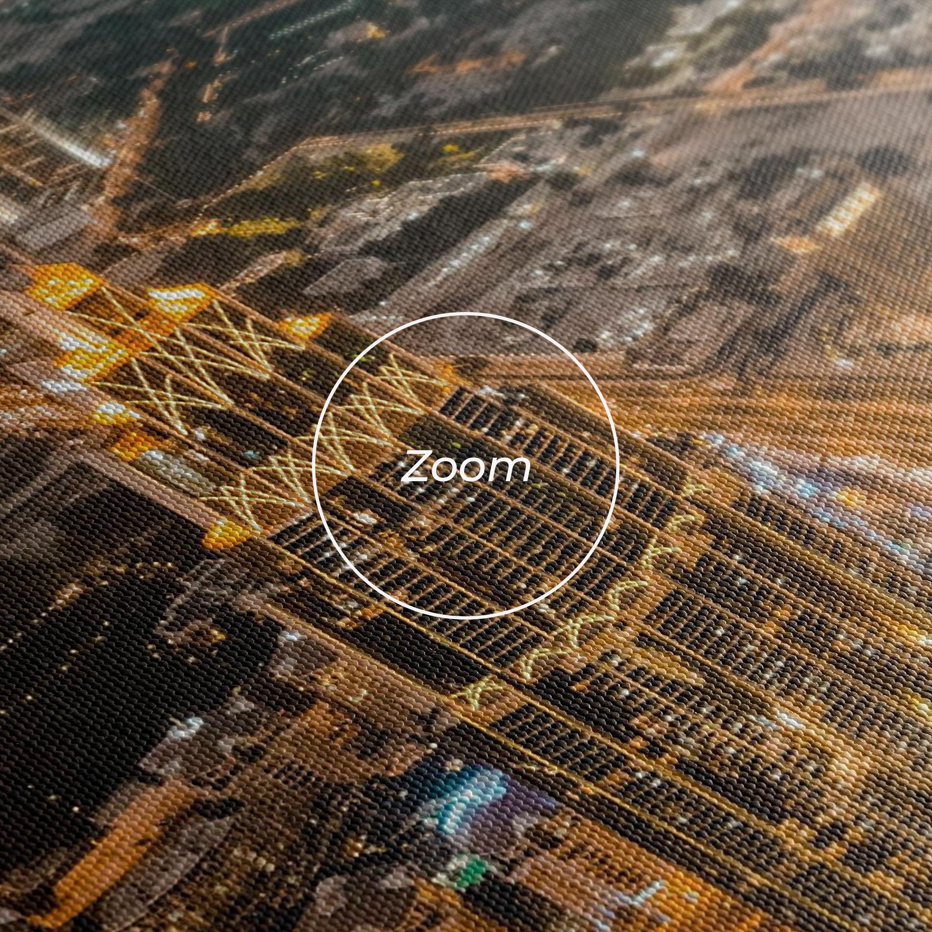 Картина на платно Dubai Lights mockup 3