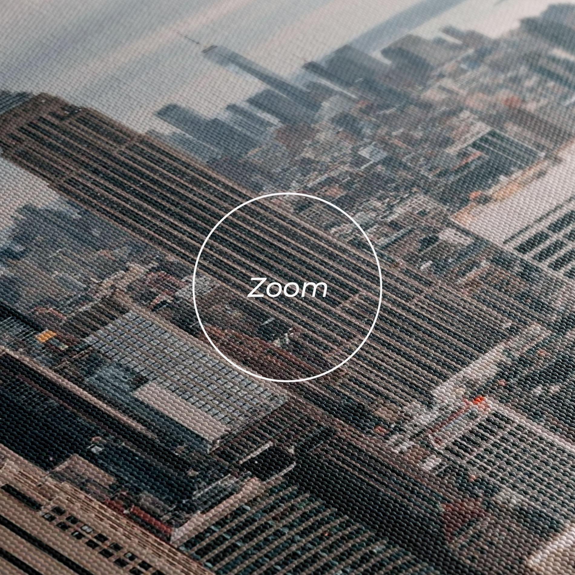 Картина на платно High View Building mockup 3