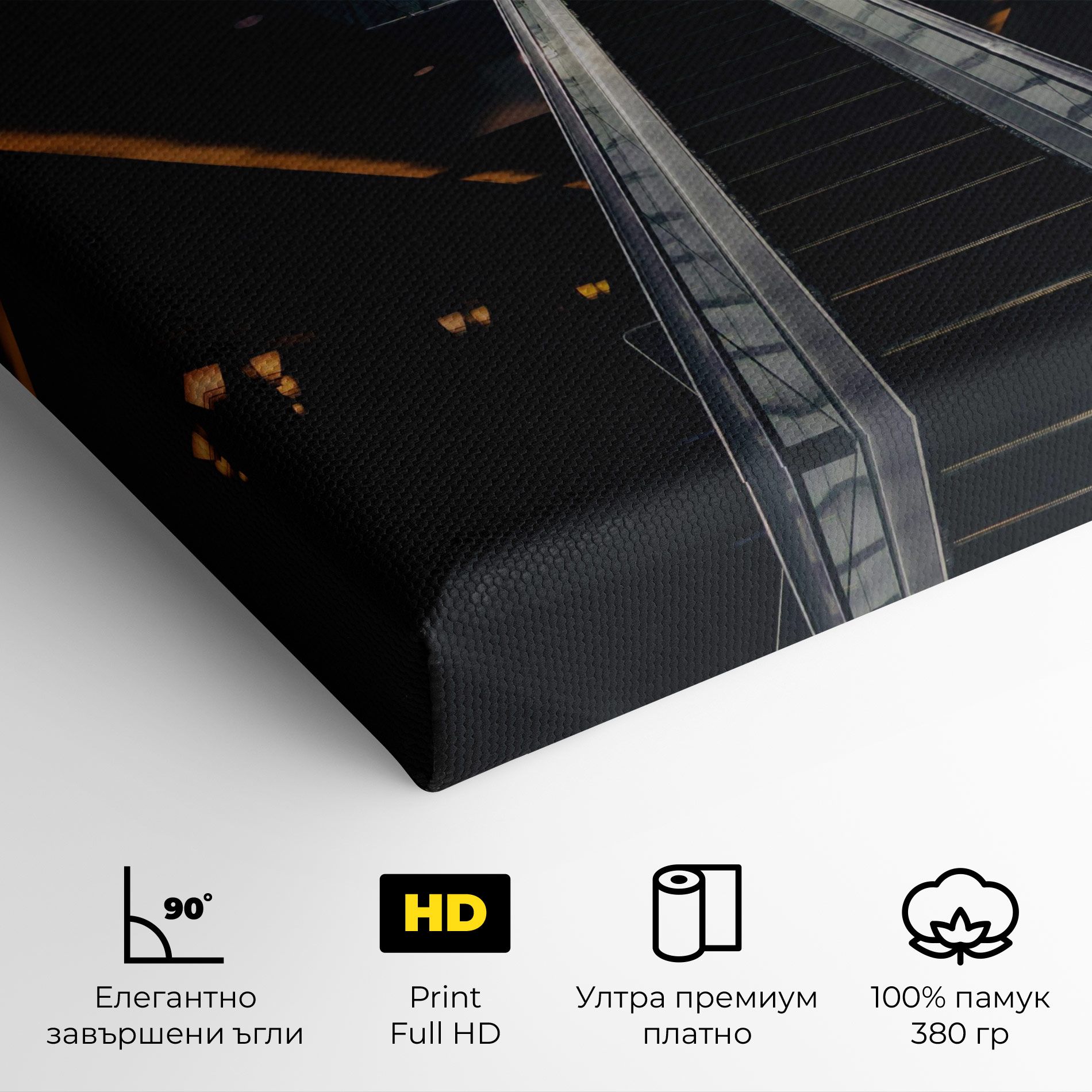 Grey Stairs Building mockup 4