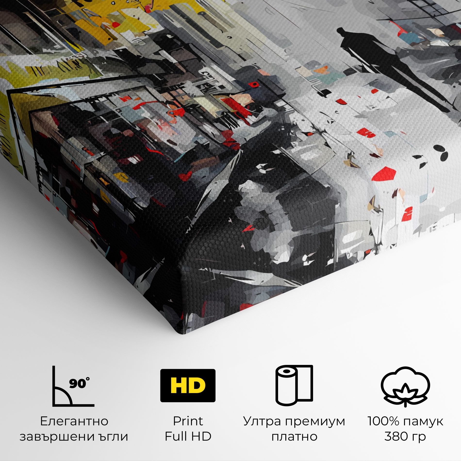 Grunge City Art mockup 4