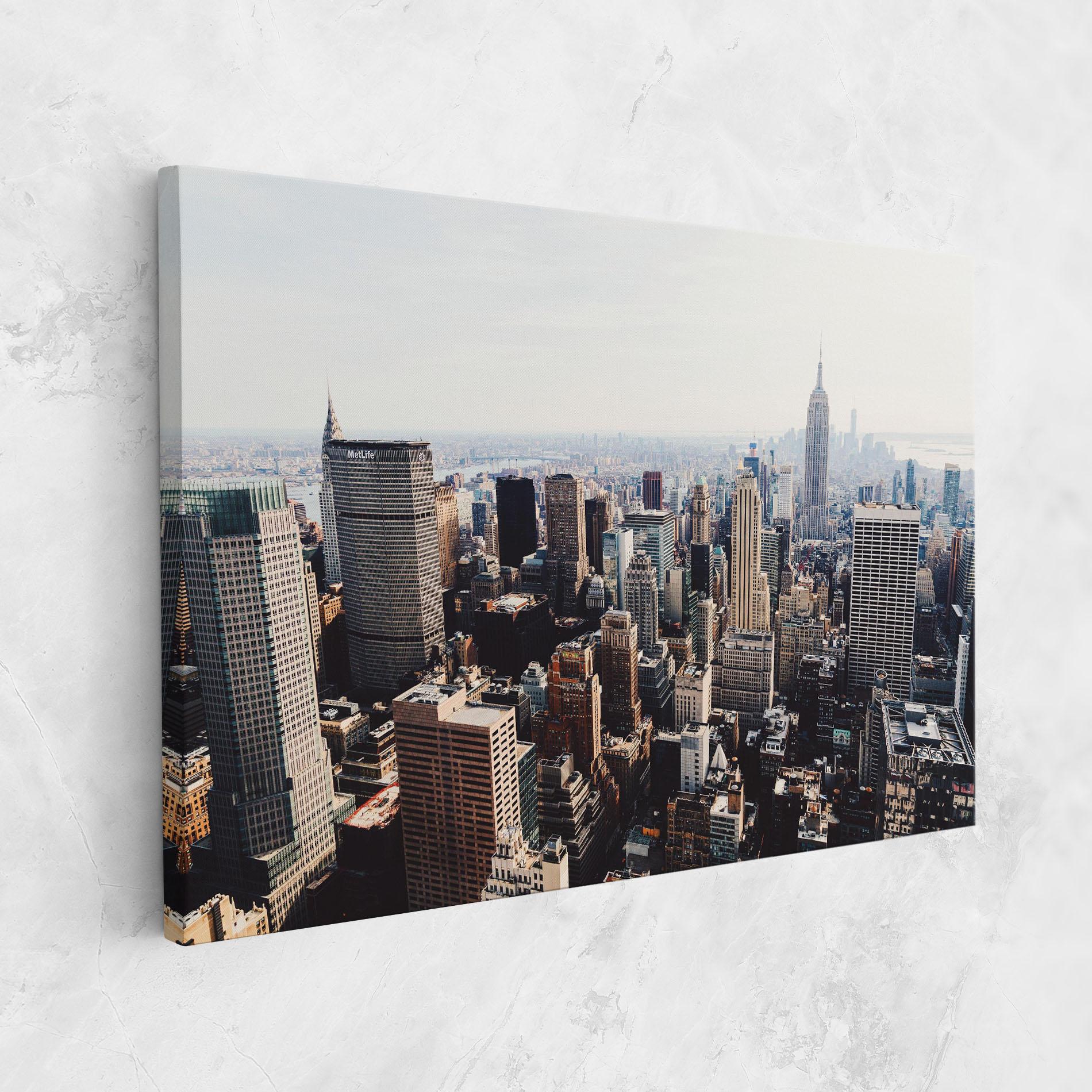 Картина на платно Building Mix View mockup 1