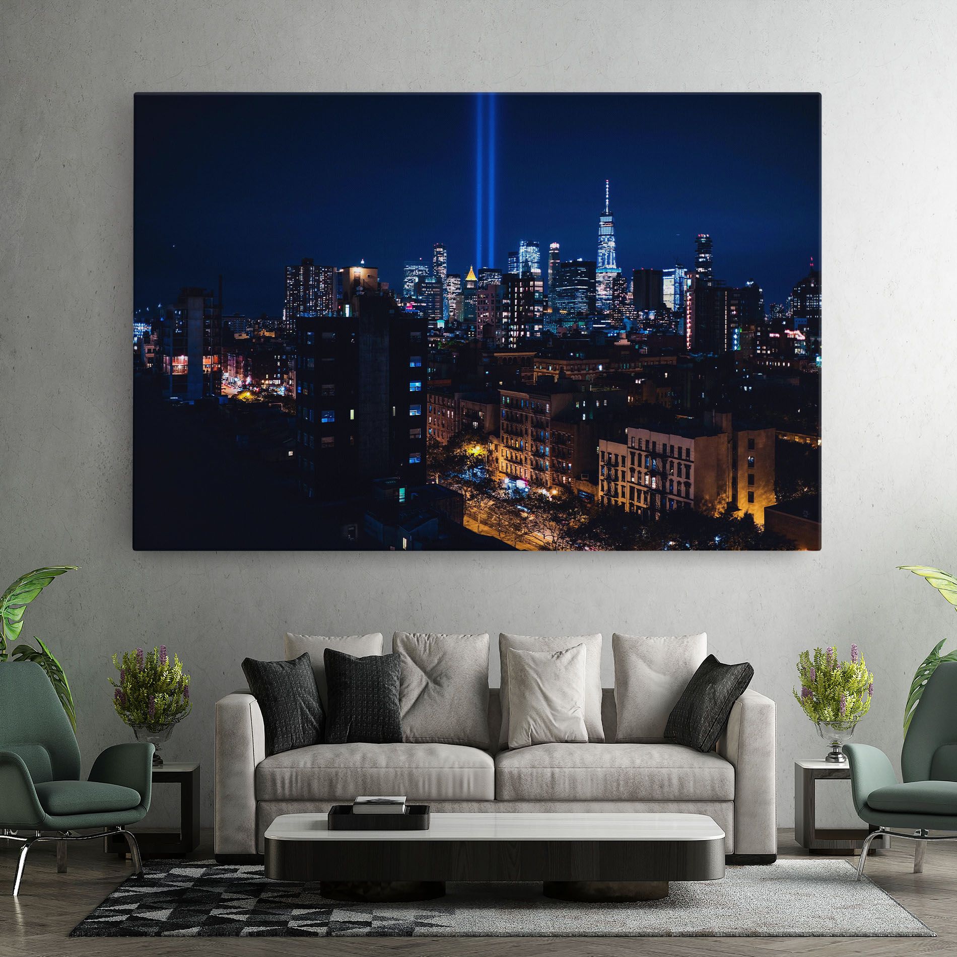 Blue Light City mockup 7