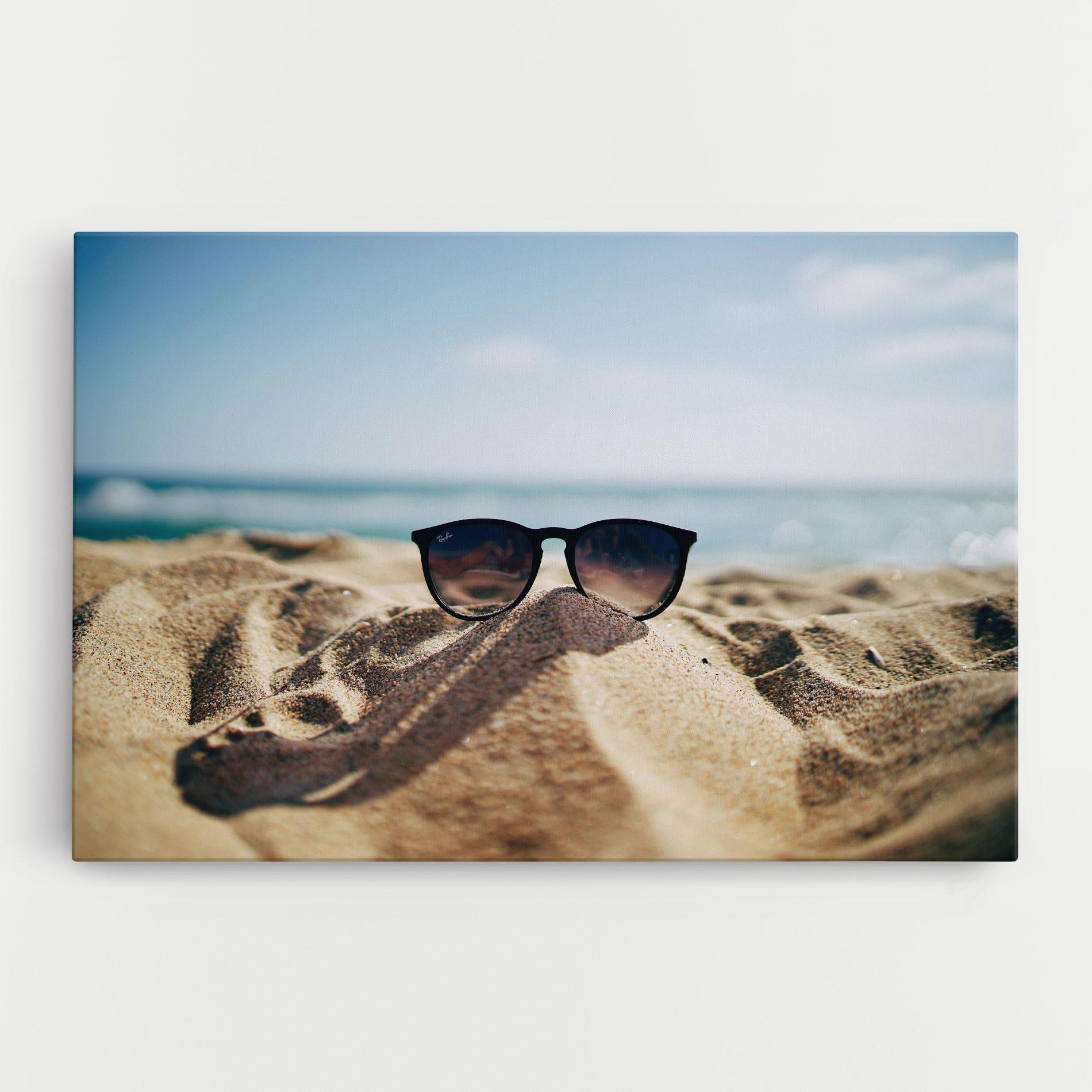 Картина на платно Sand Glasses mockup 0