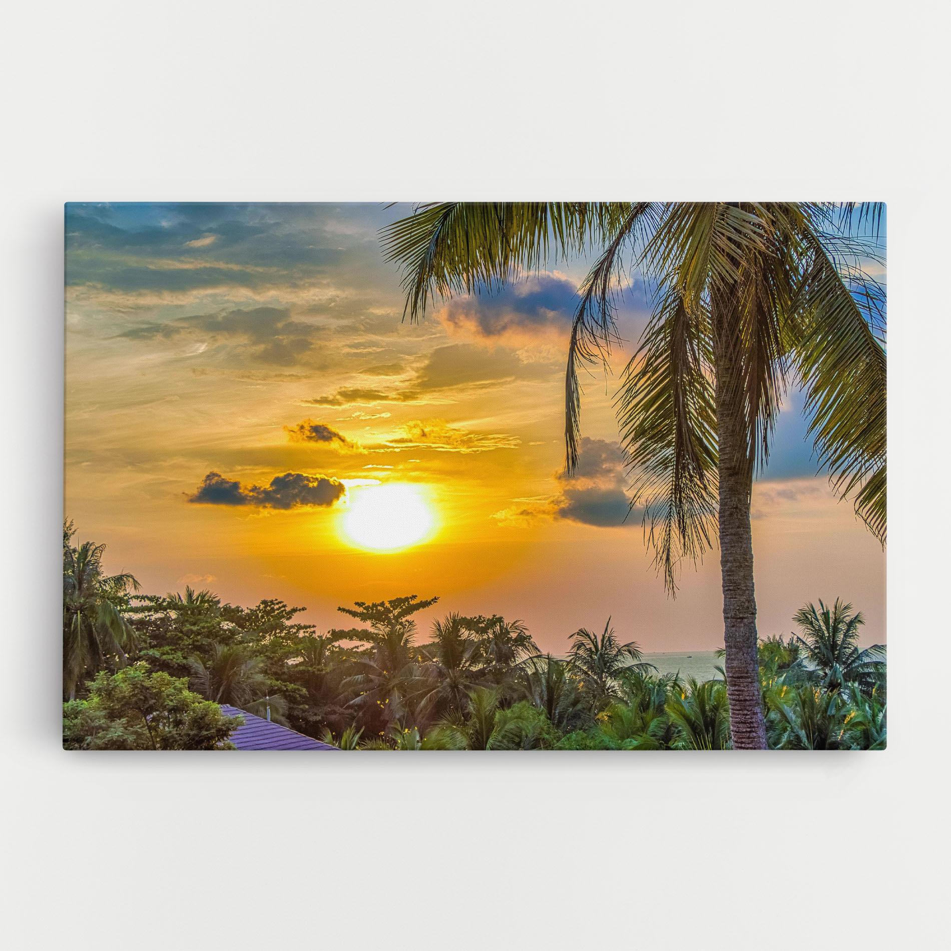 Картина на платно Summer View mockup 0