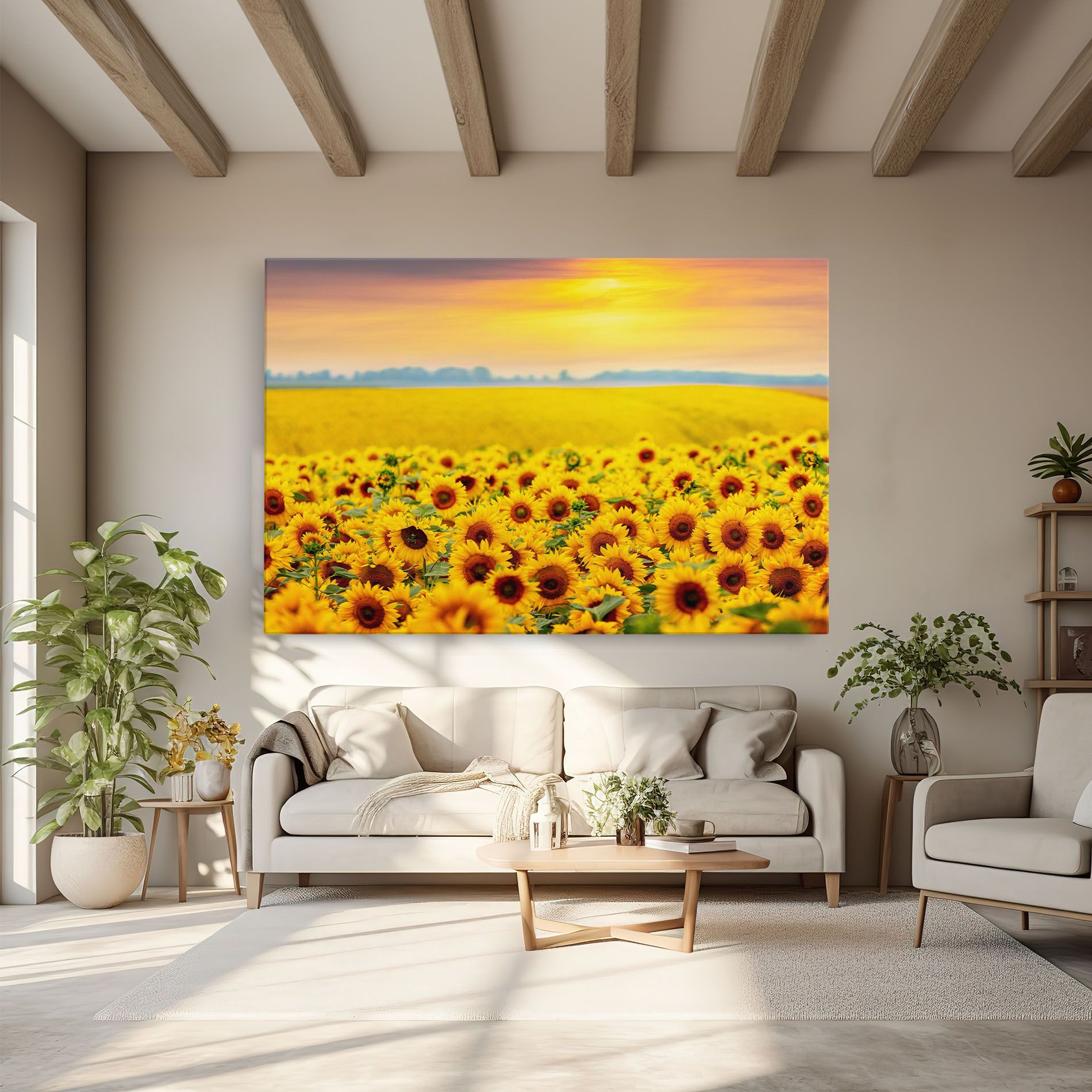 Yellow Sunflowers mockup 6