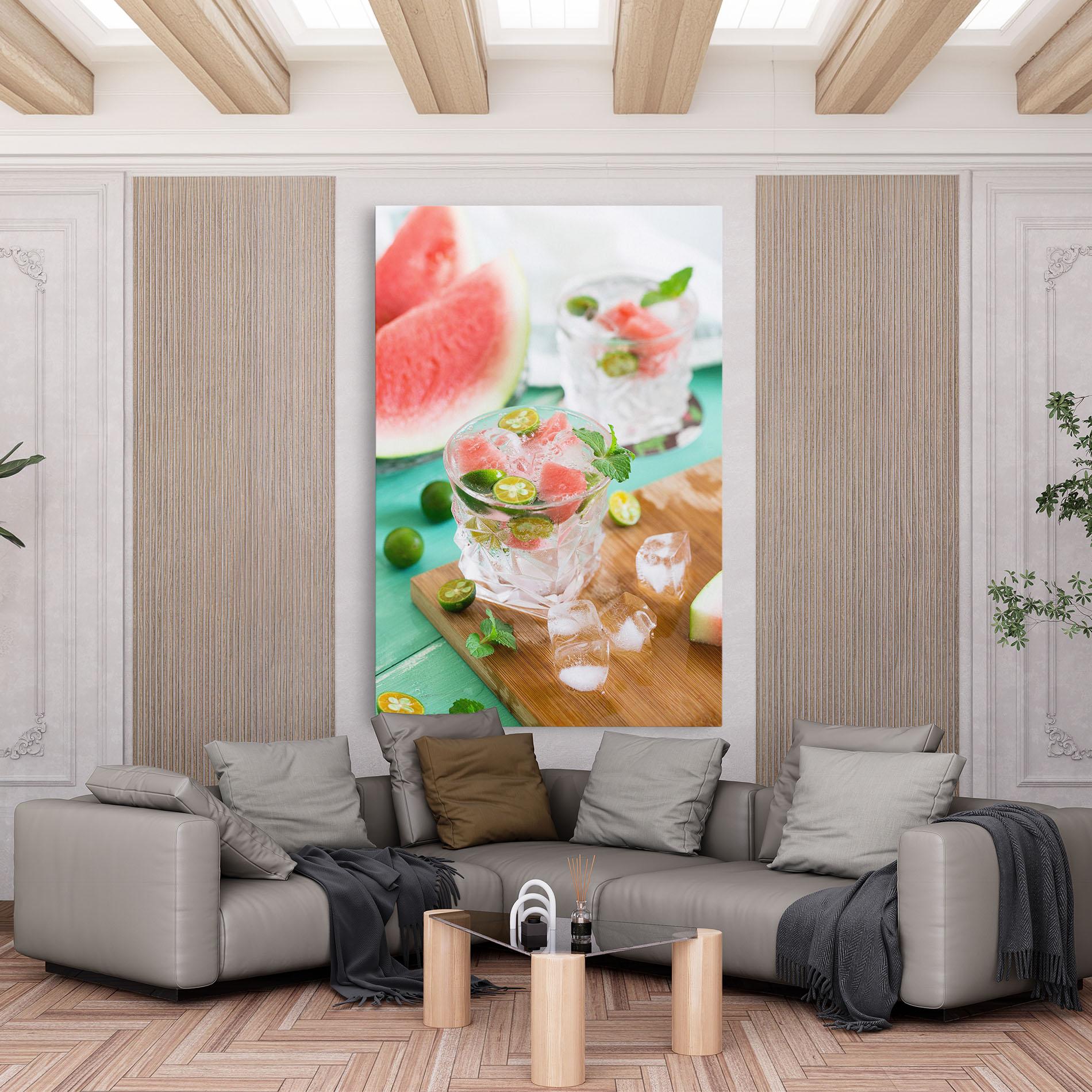 Картина на платно Summer Drink mockup 6