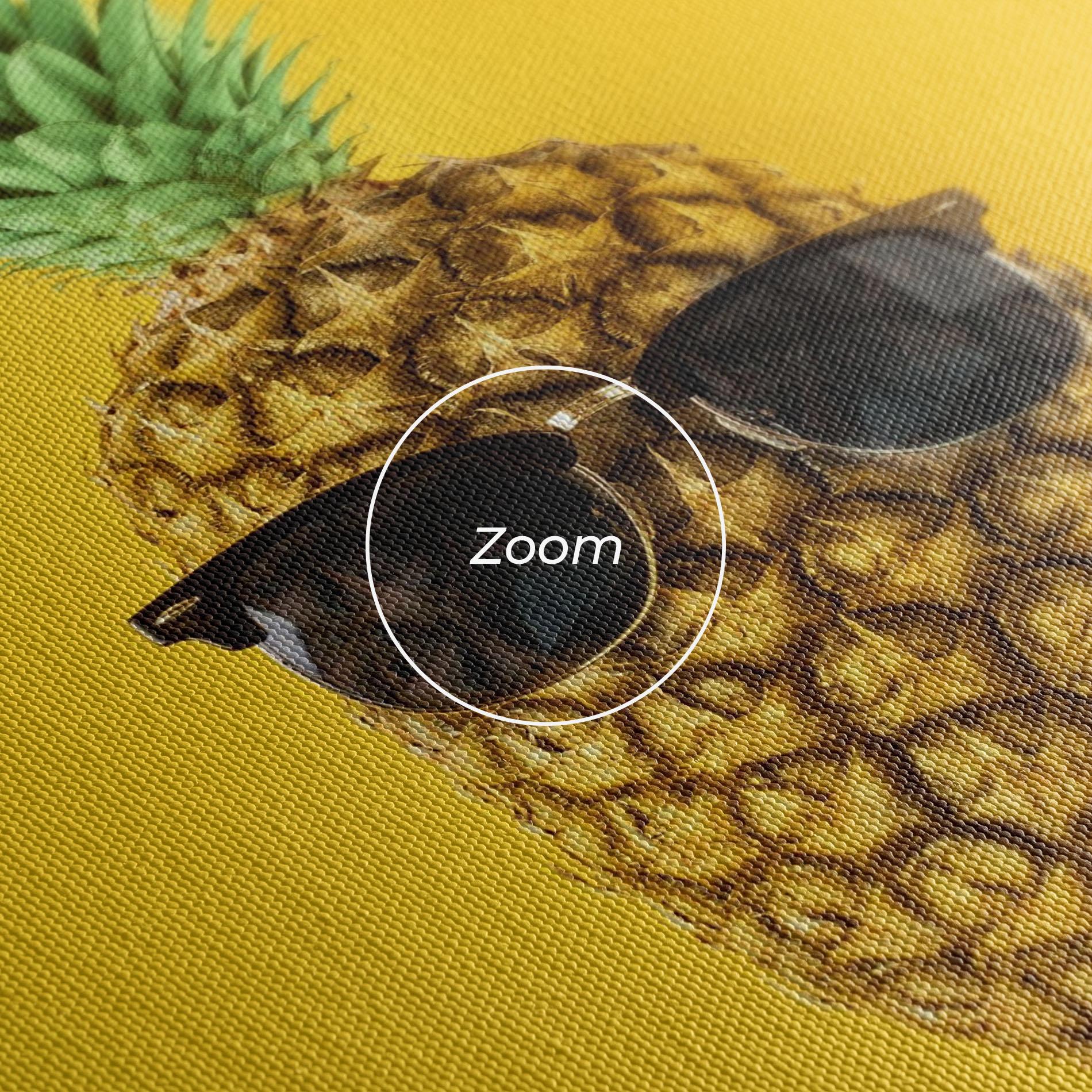 Картина на платно Fresh Pineapple mockup 3