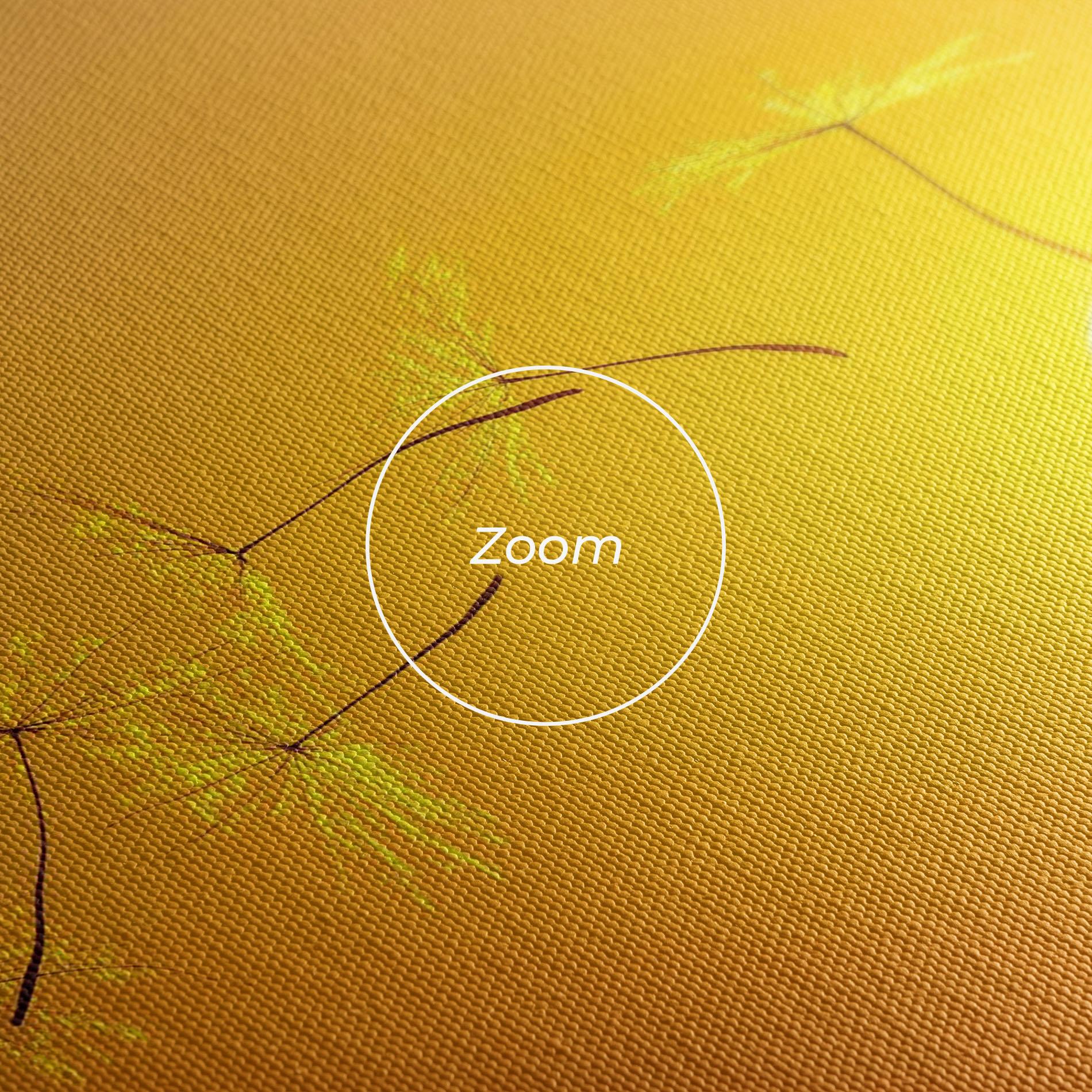 Картина на платно Summer Dandelion mockup 3