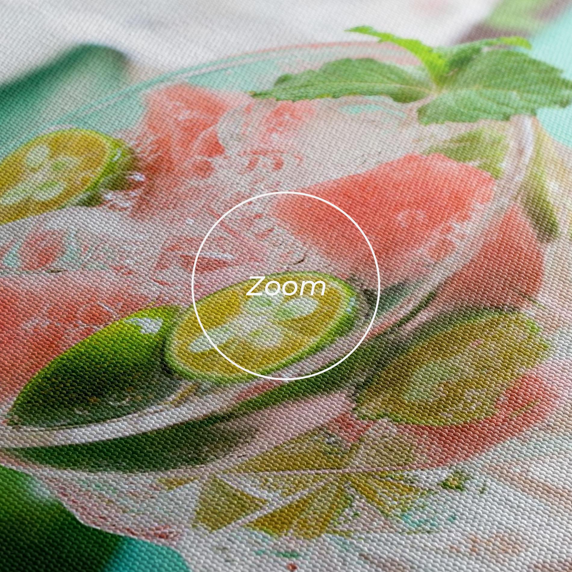 Картина на платно Summer Drink mockup 3