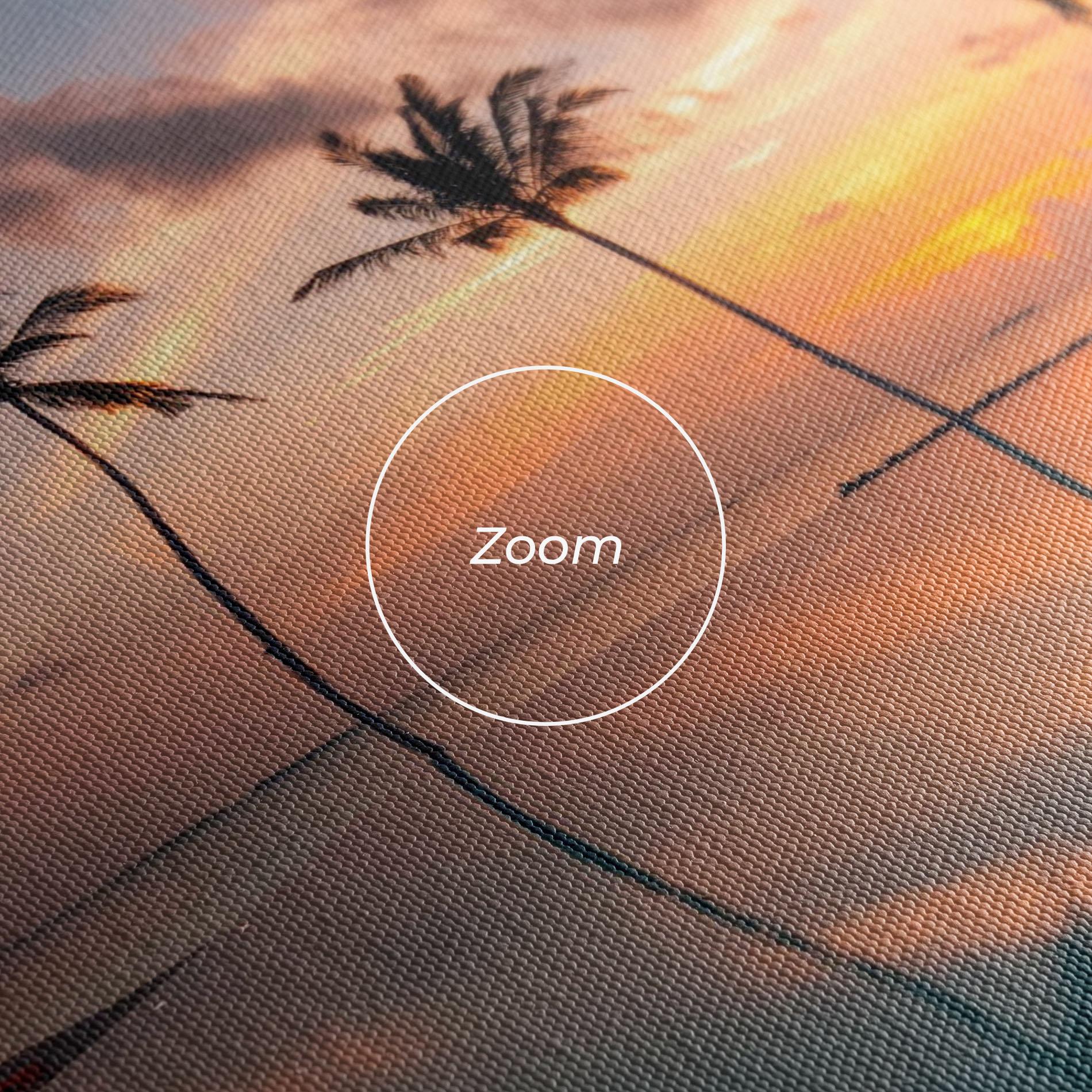 Картина на платно Tropical Beach mockup 3