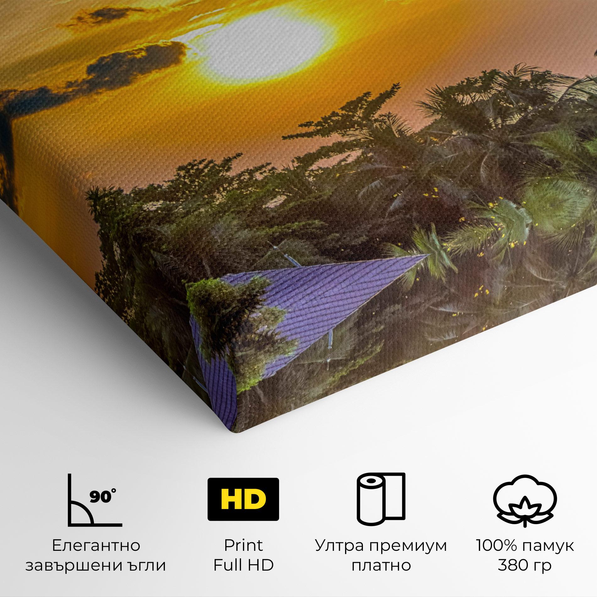 Картина на платно Summer View mockup 4